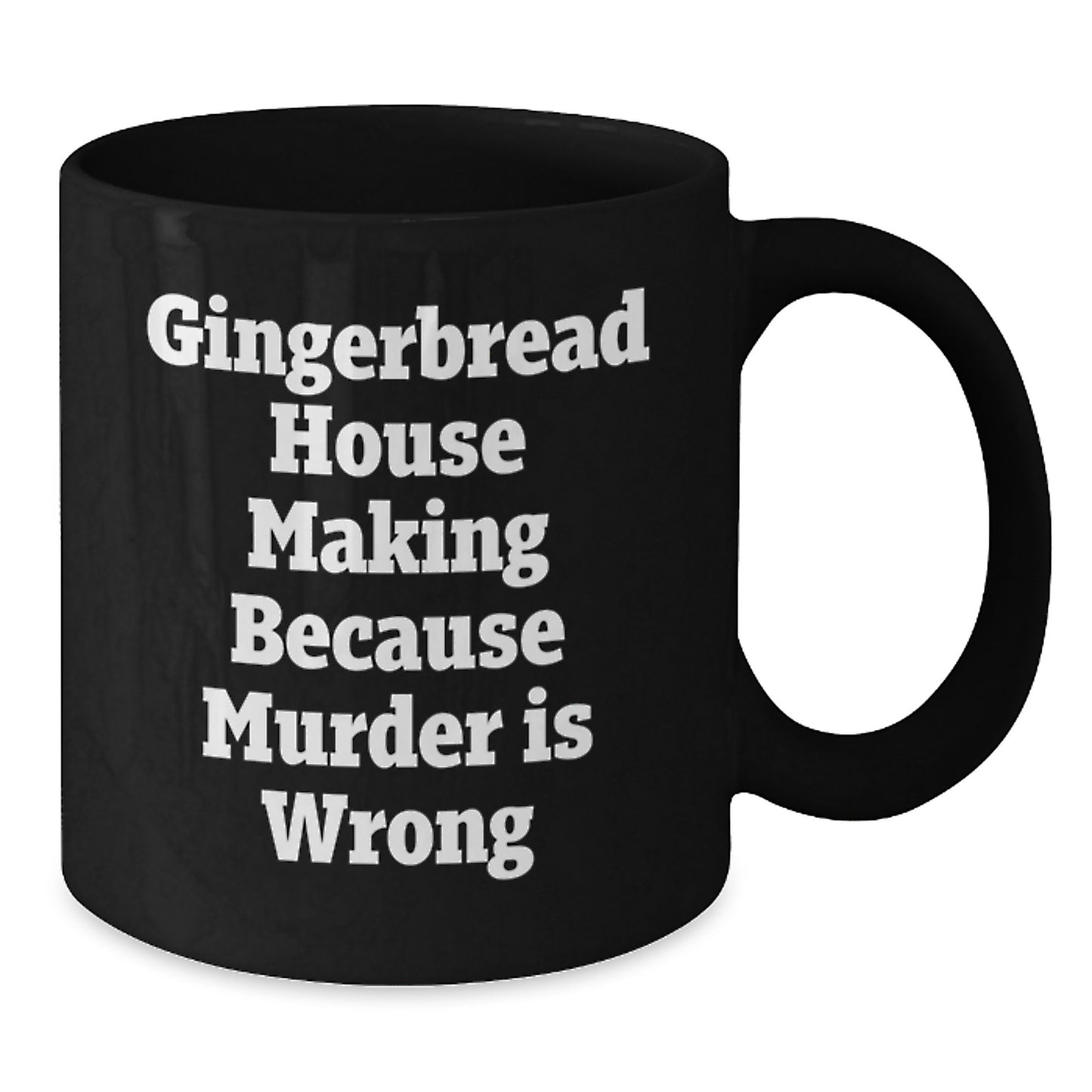 Gingerbread House Making Gift Ideas for Friends Graduation Day Funny Coffee Mugs - Gifts from Men to Women, Gift for Gingerbread House Enthusiasts - Additional