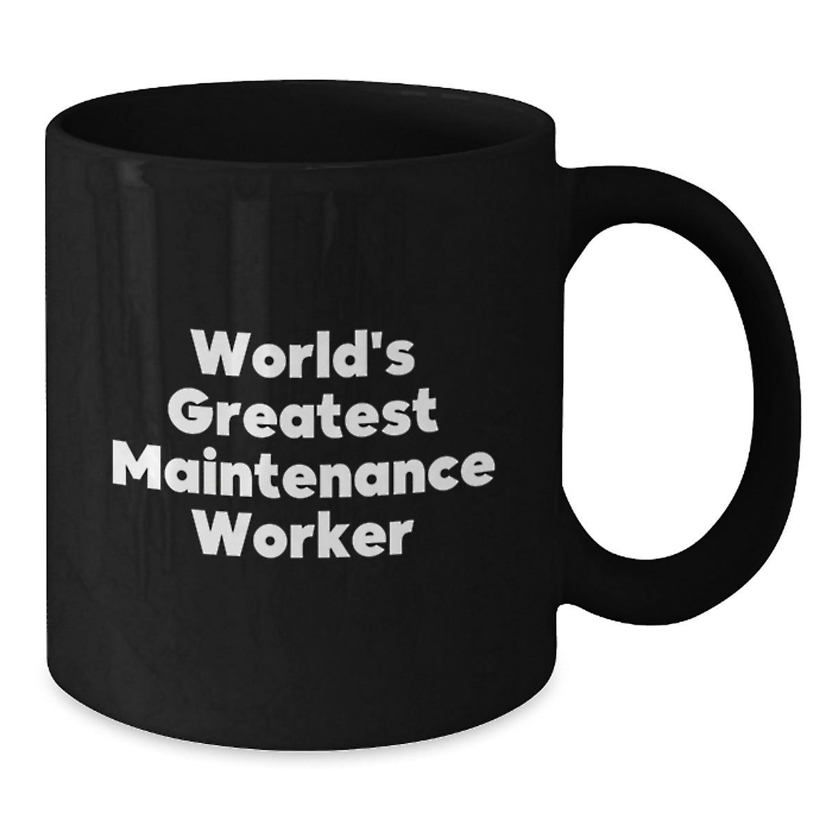 Keepsake Mug Gift for Him - World's Greatest Maintenance Worker - Additional