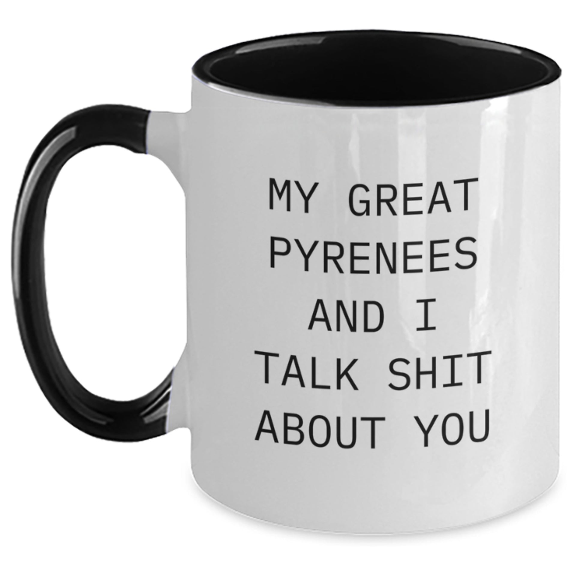 Great Pyrenees Keepsake Mug for Him Red and White Birthday Gift - Main