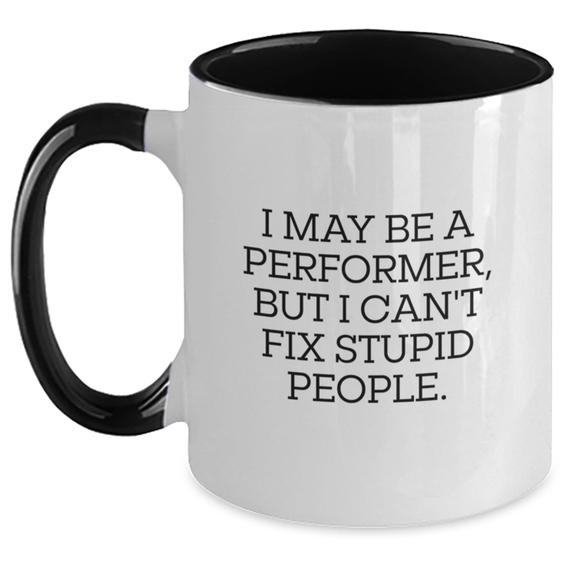 Performer Keepsake Two Tone Coffee Mug for Him Birthday Gift - Main