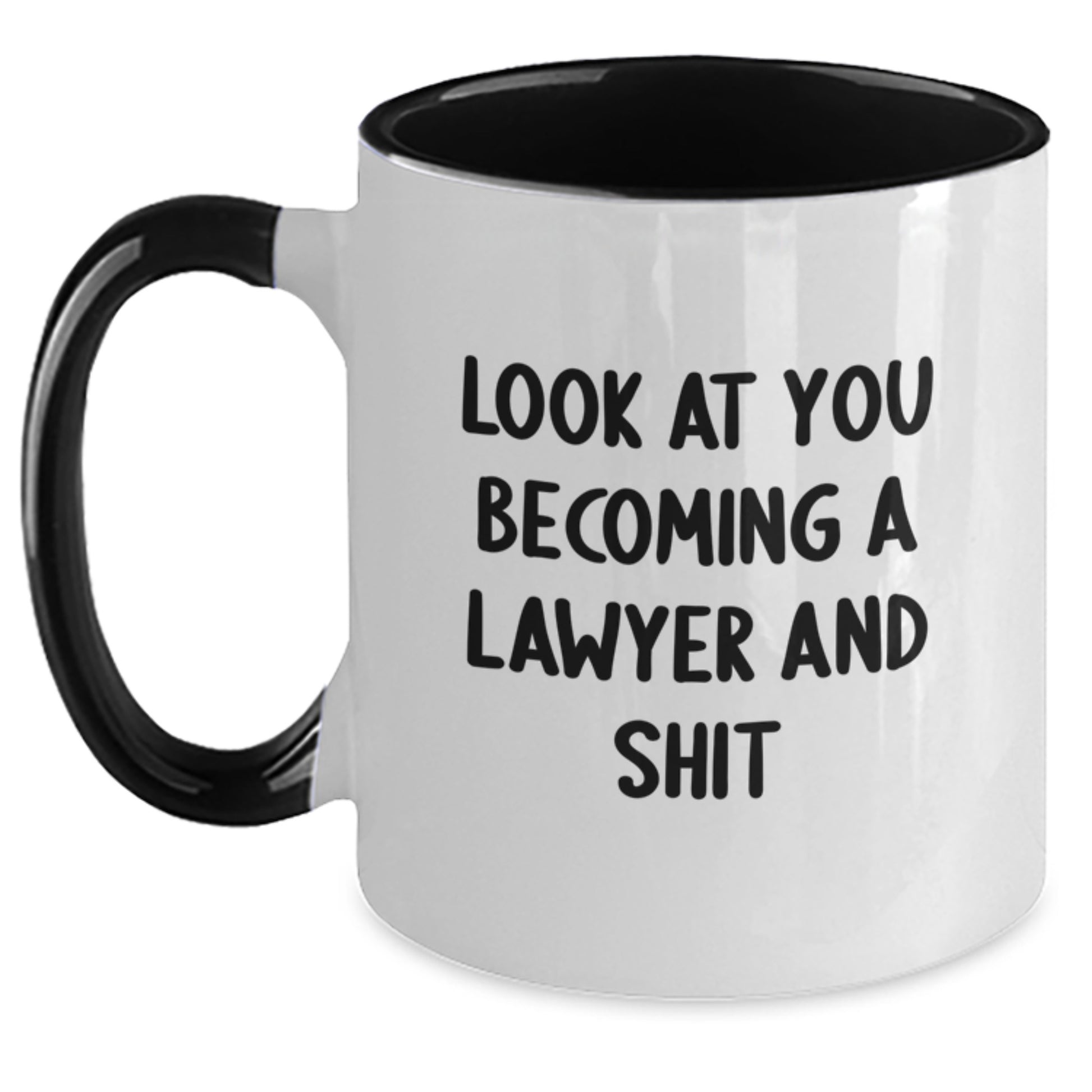 Official Lawyer Two Tone Coffee Mug Keepsake for Him Graduation Gift - Main