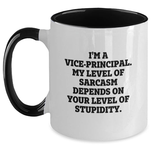 Funny Vice-principal Coffee Mugs, Gifts for Vice-principal Men Women Friends, I'm A Vice-principal, Sarcasm Humor Graduation Unique Gifts from Friends - Main