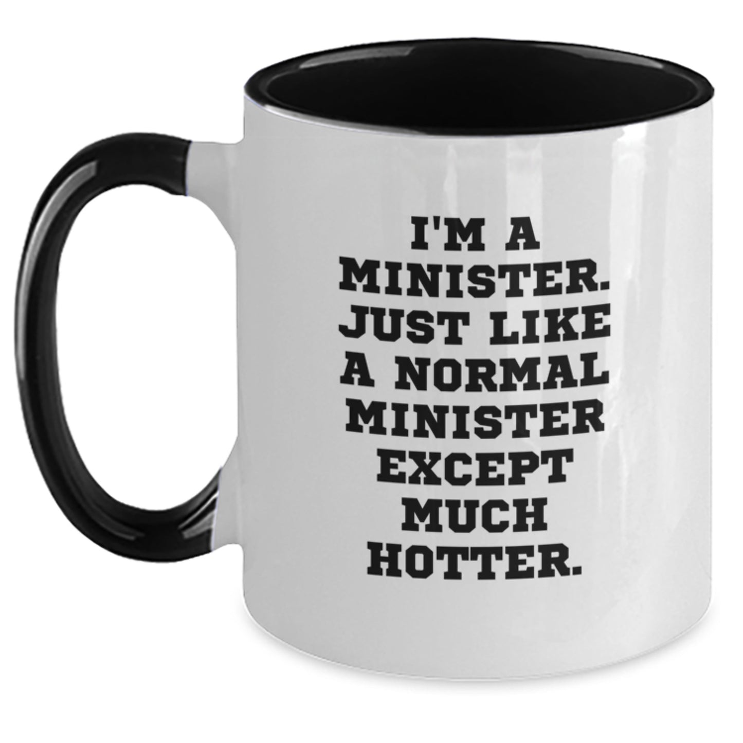 Birthday Gift Minister Collectible Coffee Mug for Roommates – Humor - Main