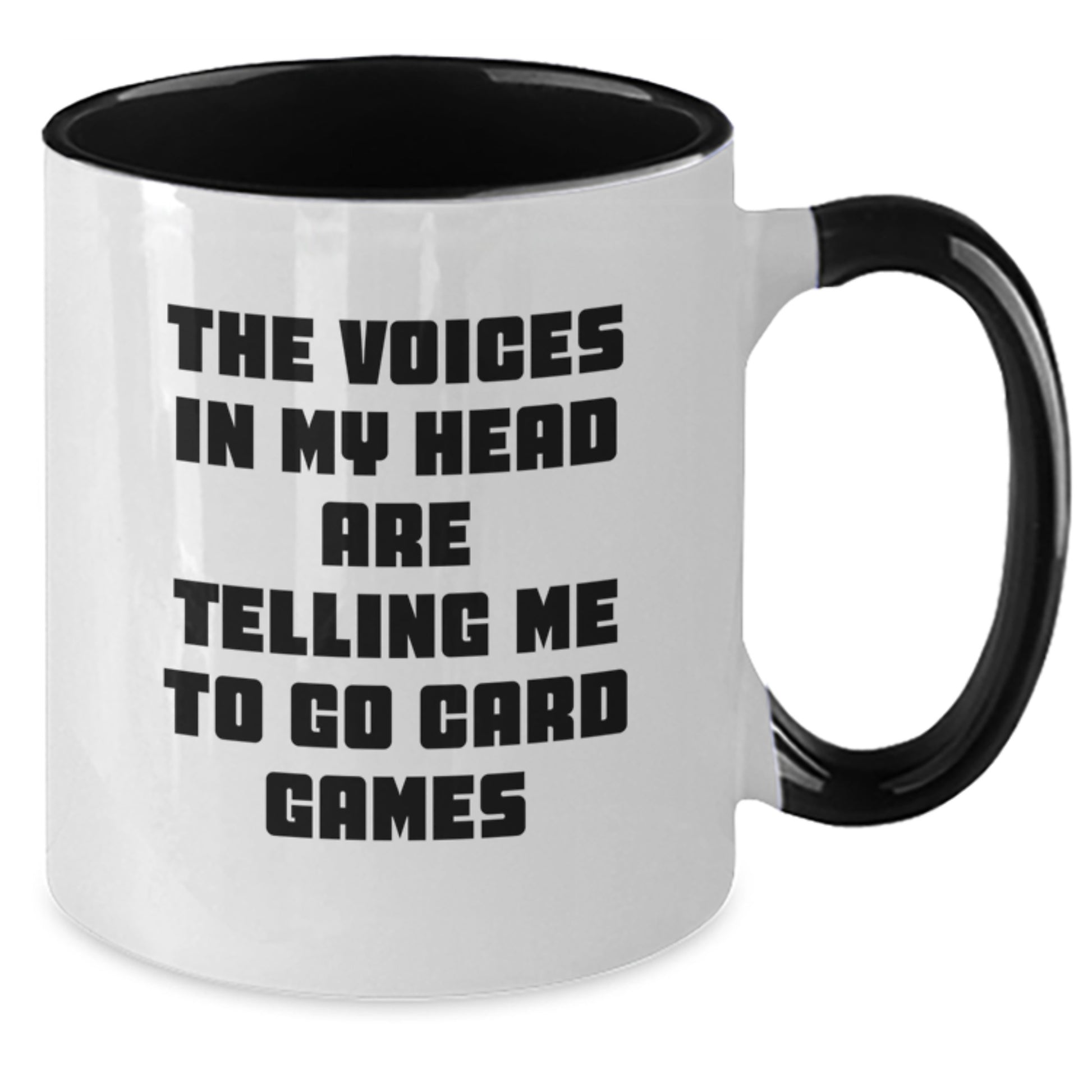 Funny Card Games Inspired Two Tone Coffee Mugs for Friends and Family Unique Gifts from Men or Women for Graduation Unique Gifts - Additional