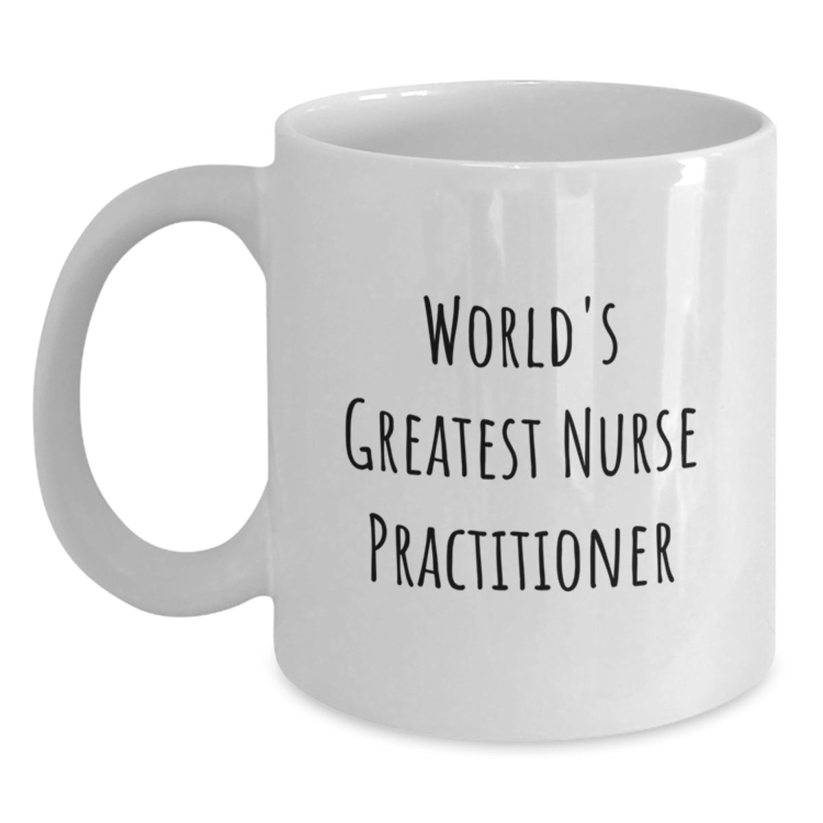 Nurse Practitioner White Coffee Mug Keepsake Birthday Gift for Him - Main