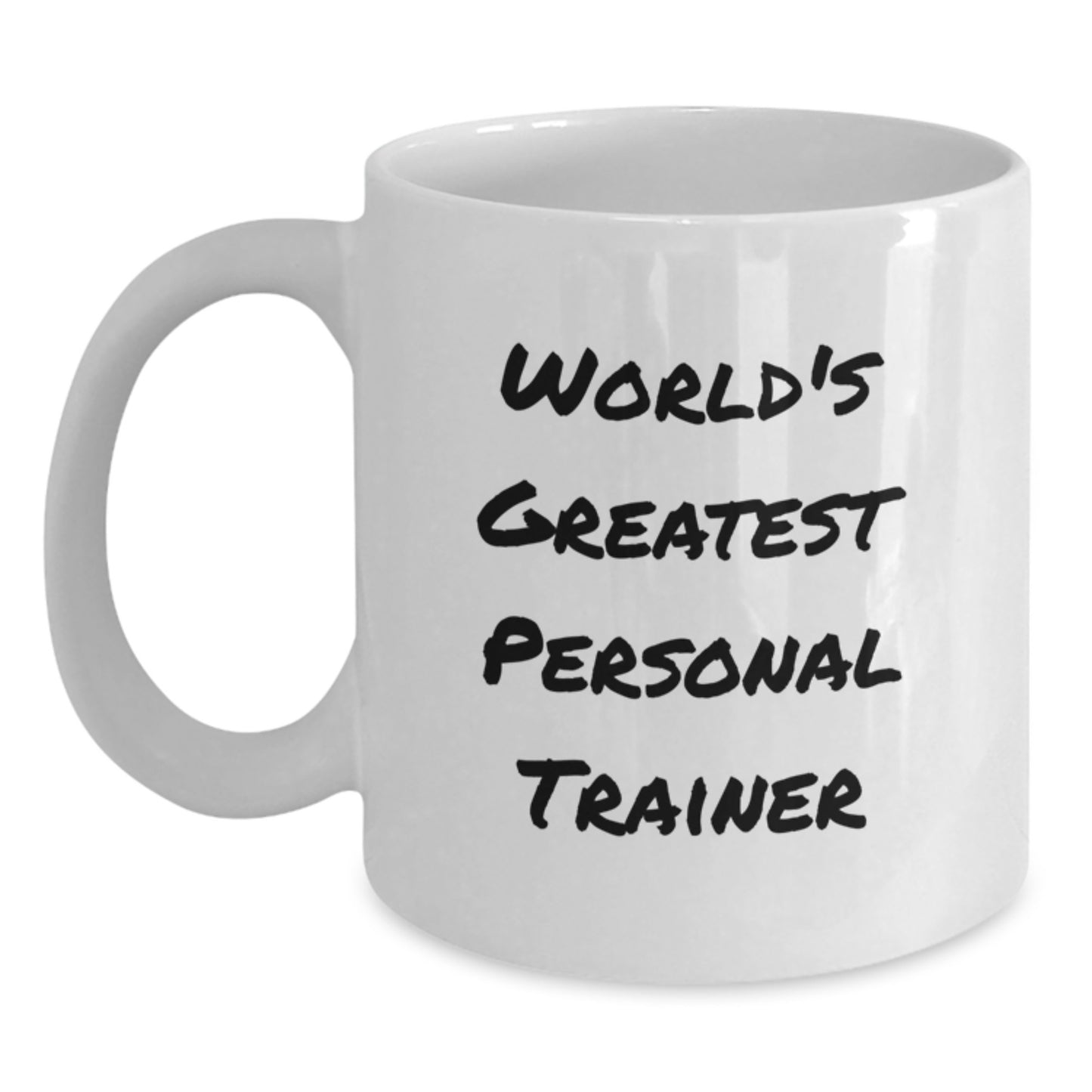 Personal Trainer Keepsake White Coffee Mug for Him Birthday Gift - Main