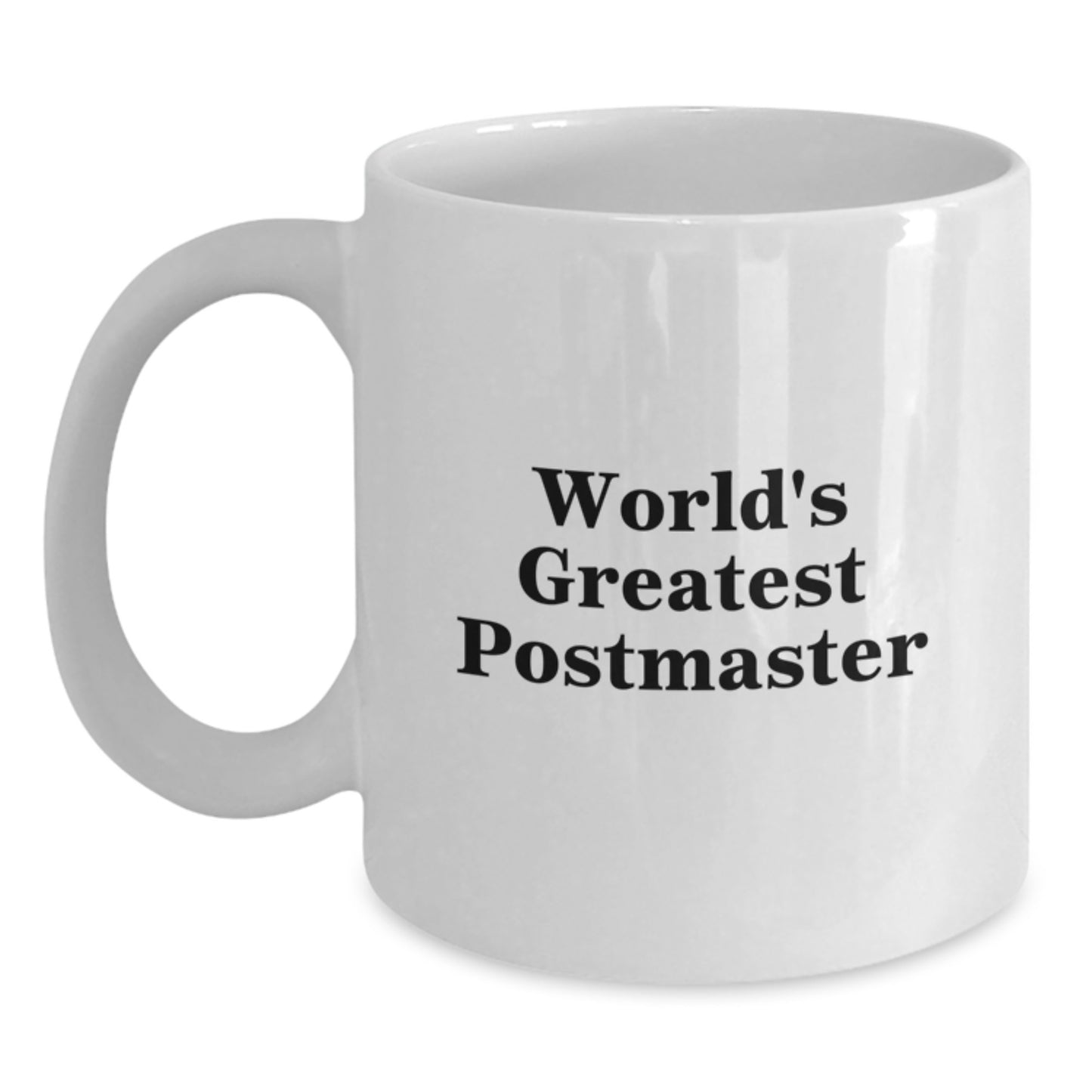 Birthday Gift for Her Postmaster White Coffee Mug Present - Main
