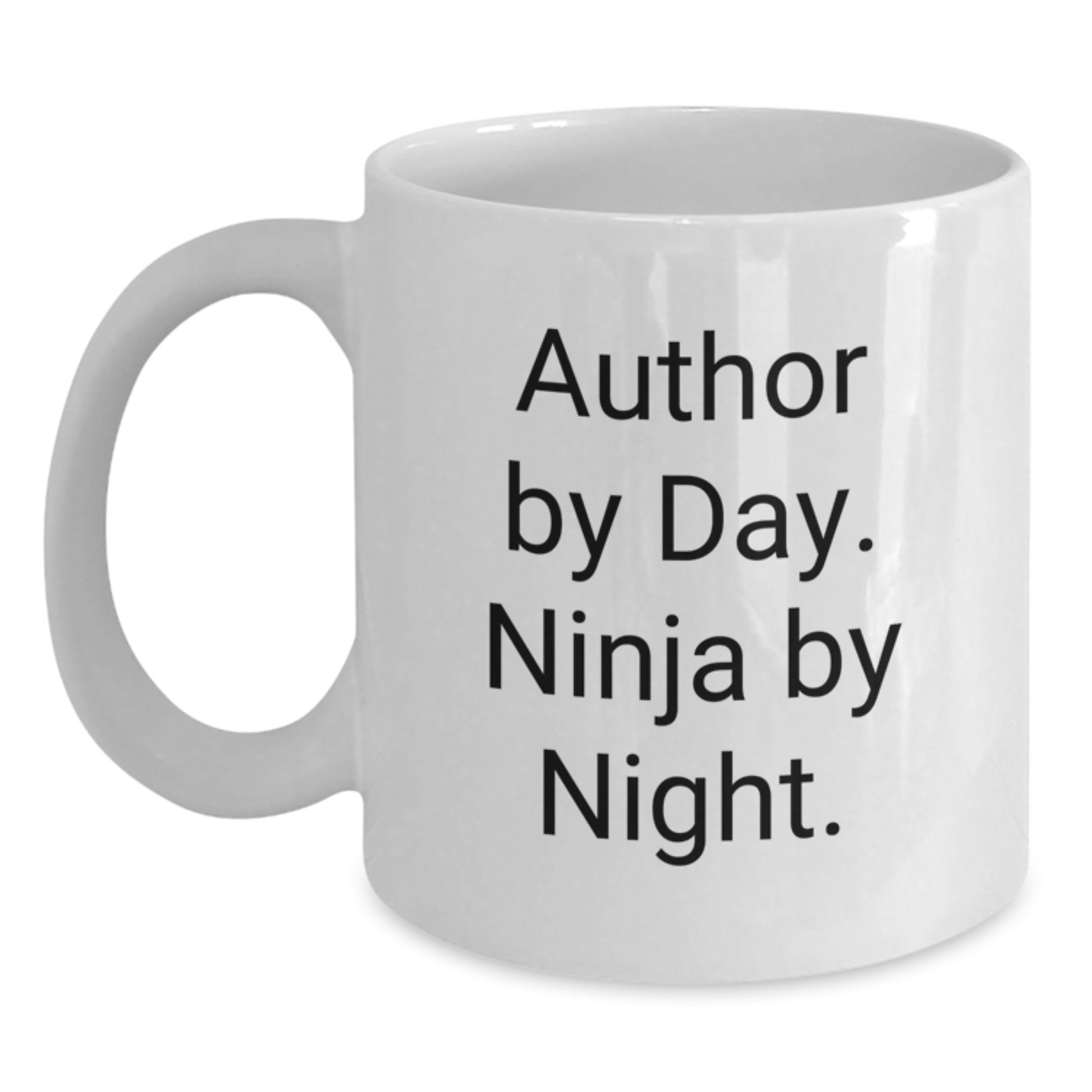 Author Gifts for Men - Funny White Coffee Mug - Valentine's Unique Gifts from Friends - Main