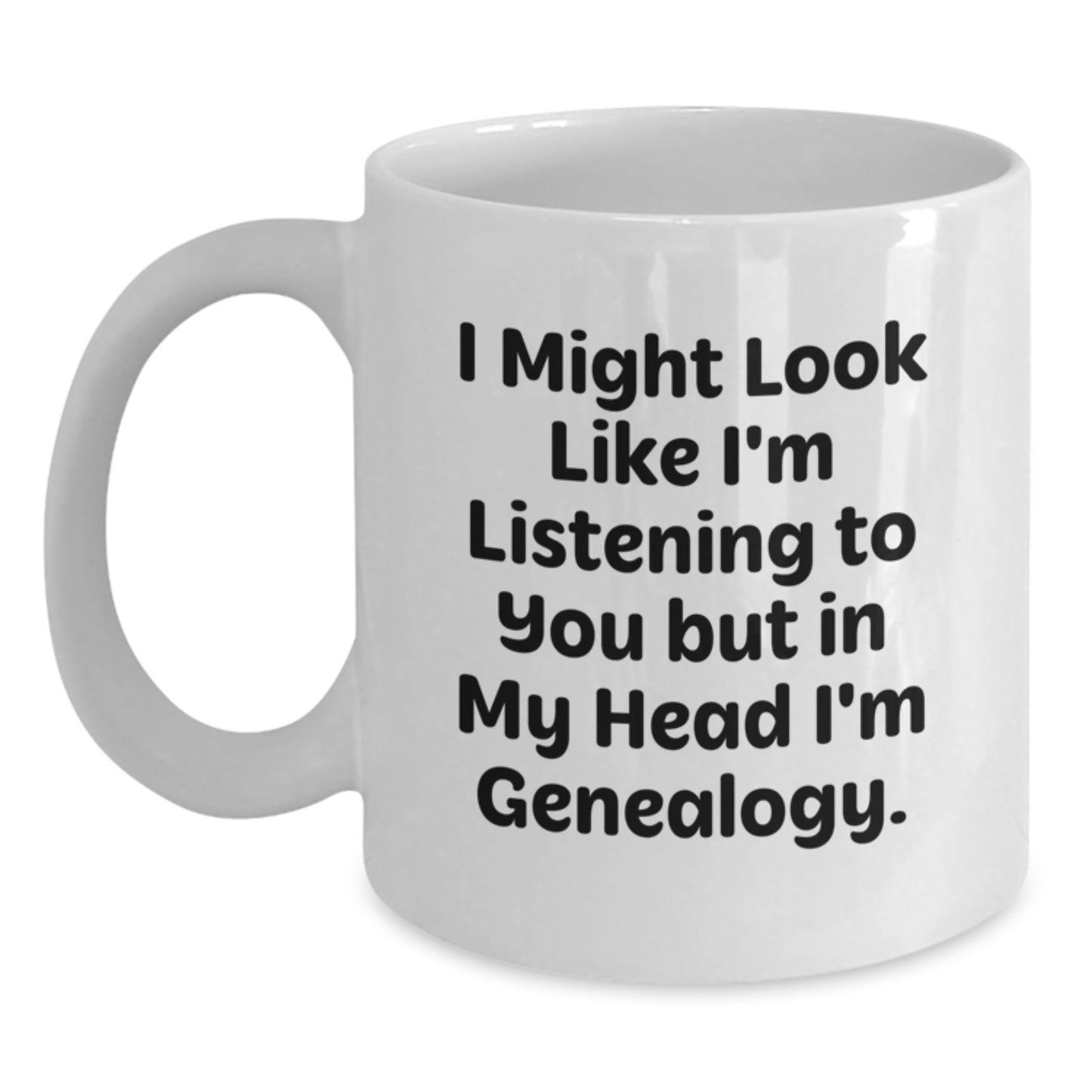 Funny Genealogy Gifts for Her, Genealogy Coffee Mug, Birthday Unique Gifts from Friends - Main