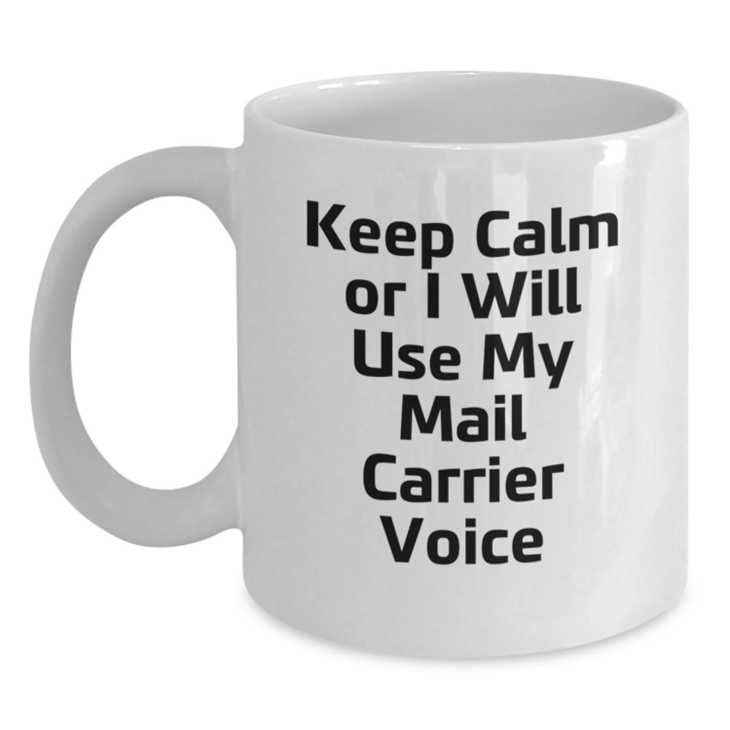 Mail Carrier Keepsake White Ceramic Coffee Mug for Him Birthday Gift - Main