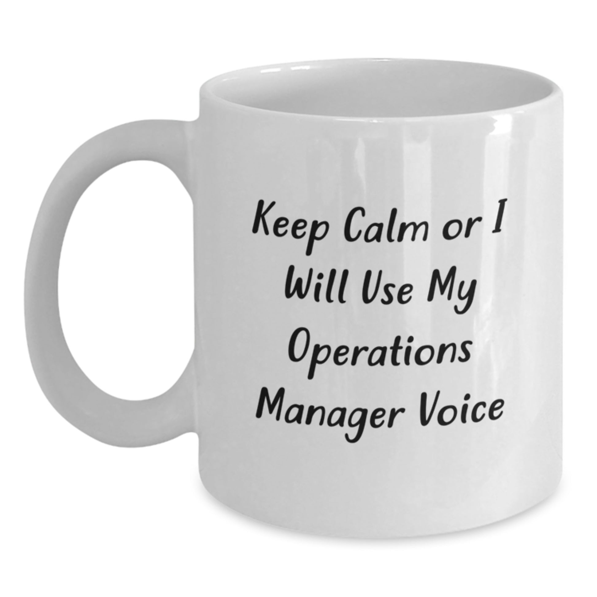 Birthday Gift Operations Manager Mug for Her Present - Main