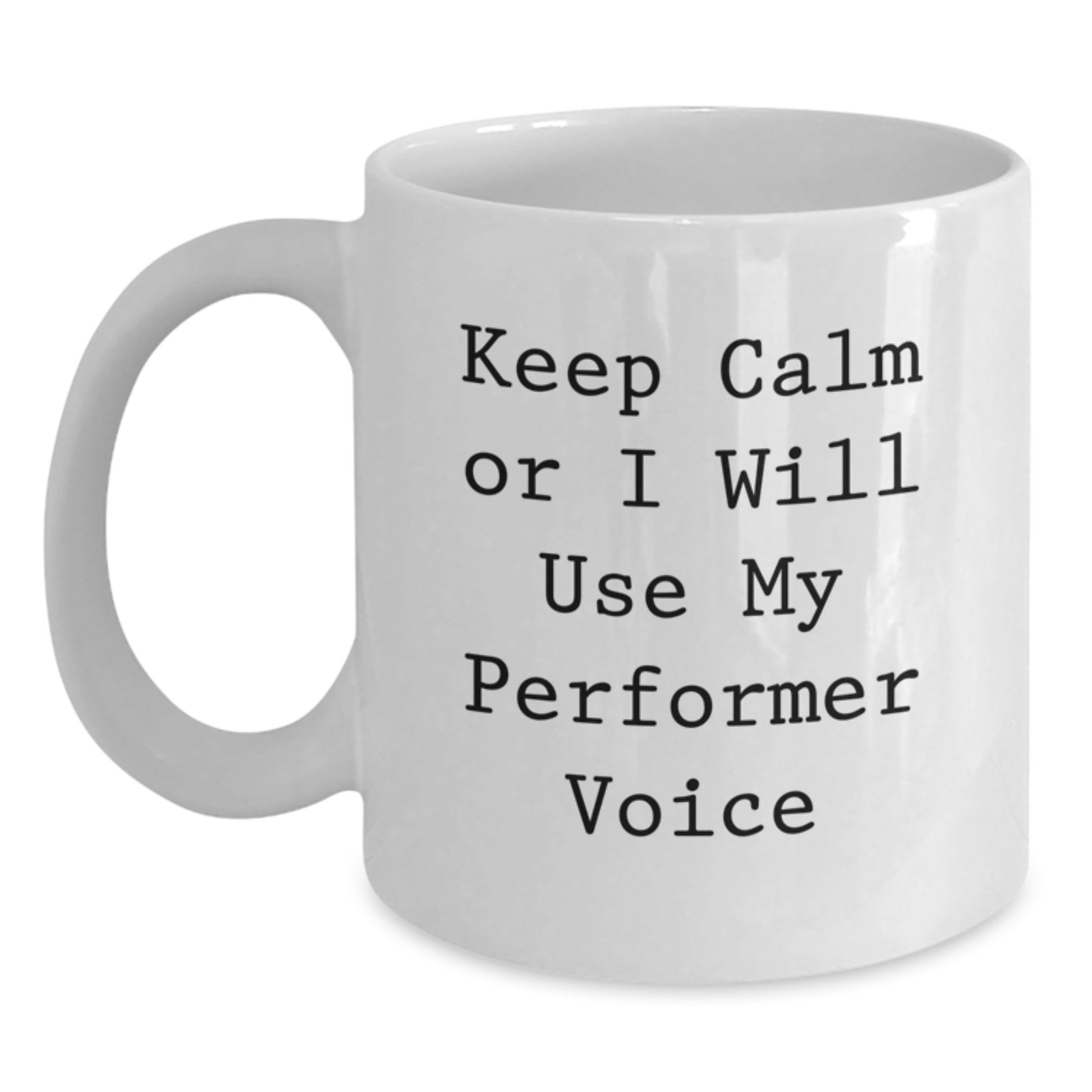 For Him Performer Keepsake White Coffee Mug Birthday Gift Ceramic - Main