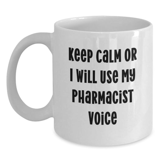 Funny Pharmacist Mug Gifts from Men to Women for Father's Day Unique - Main