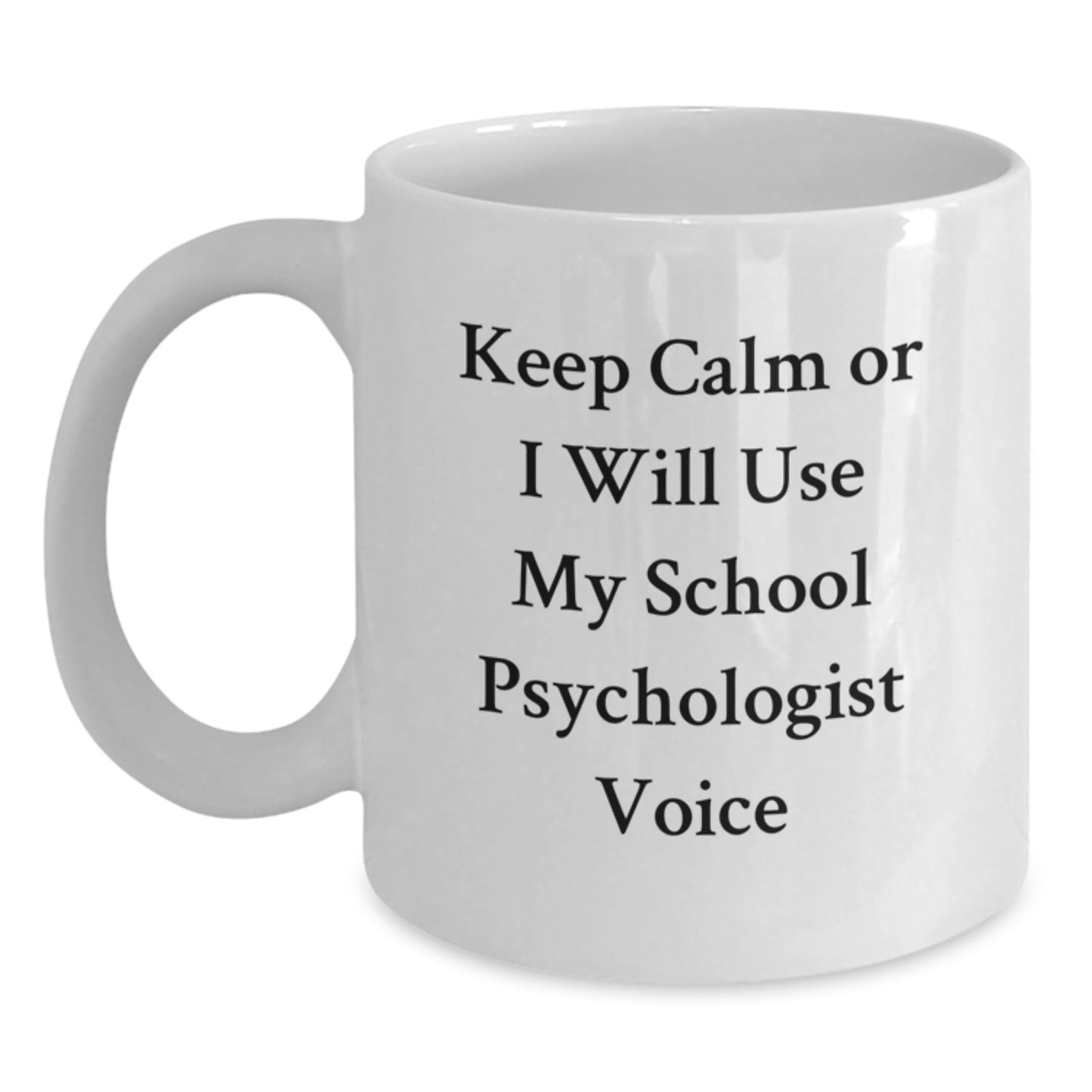 School Psychologist Keepsake Mug for Him 11oz Ceramic Birthday Gift - Main