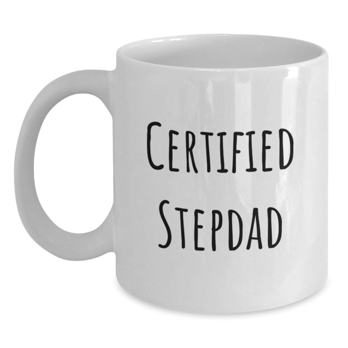 Funny Stepdad Gifts for Birthday, White Coffee Mug 'Being a Stepdad is a Superpower' from Family - Main