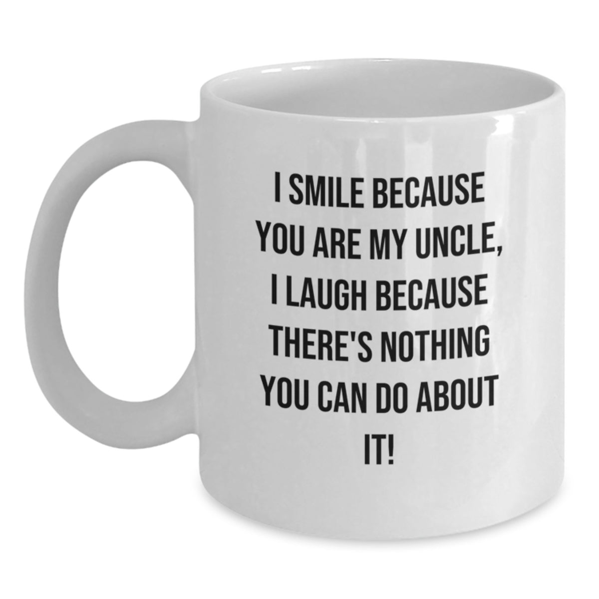 Funny Uncle Quotes White Coffee Mugs Gifts from Family for Uncle Men on Valentine's - Main