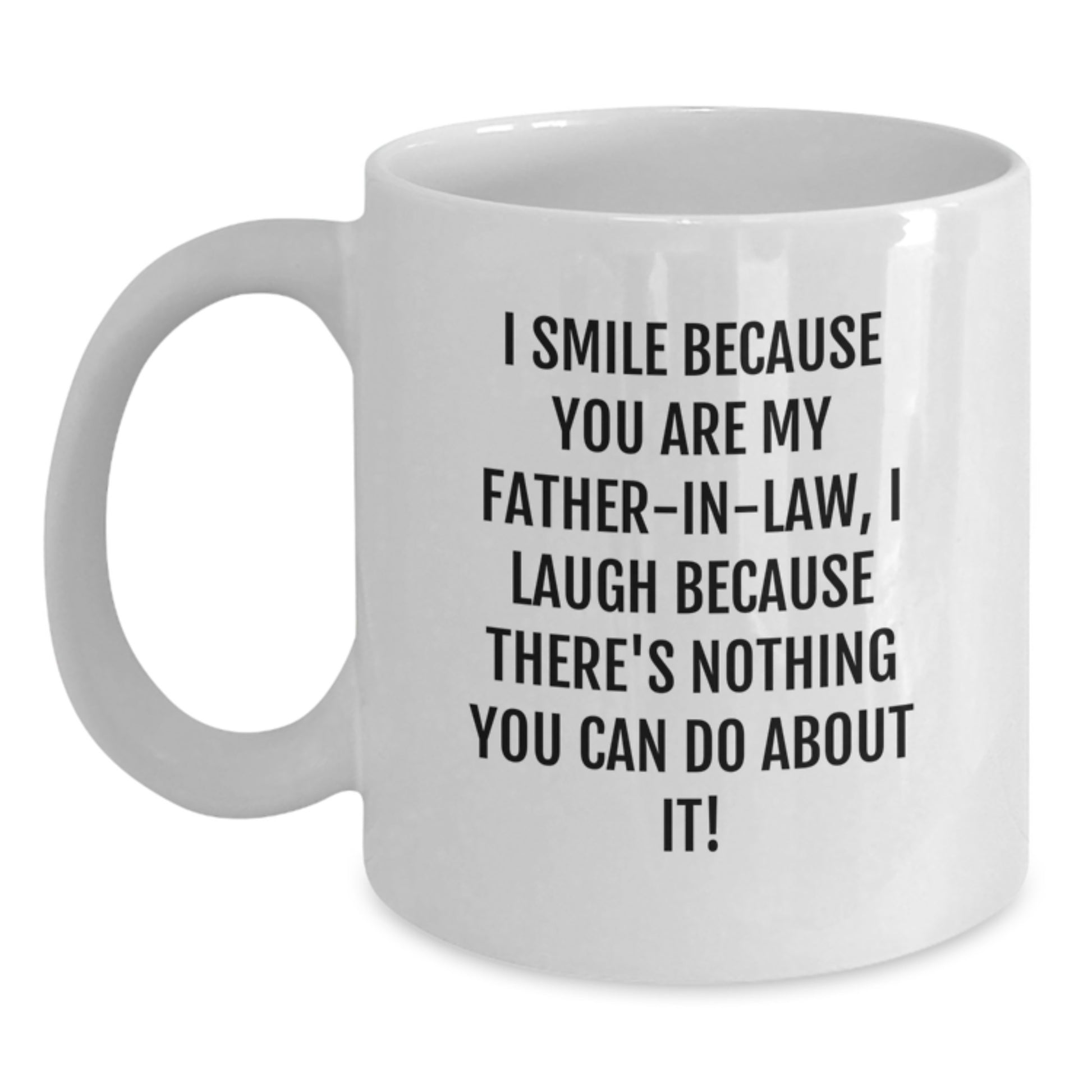 Father-in-law Keepsake White Coffee Mug Birthday Gift for Him - Main