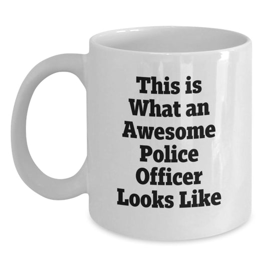Funny Police Officer Gifts from Friends Birthday Unique Gifts for Police Officers - Main