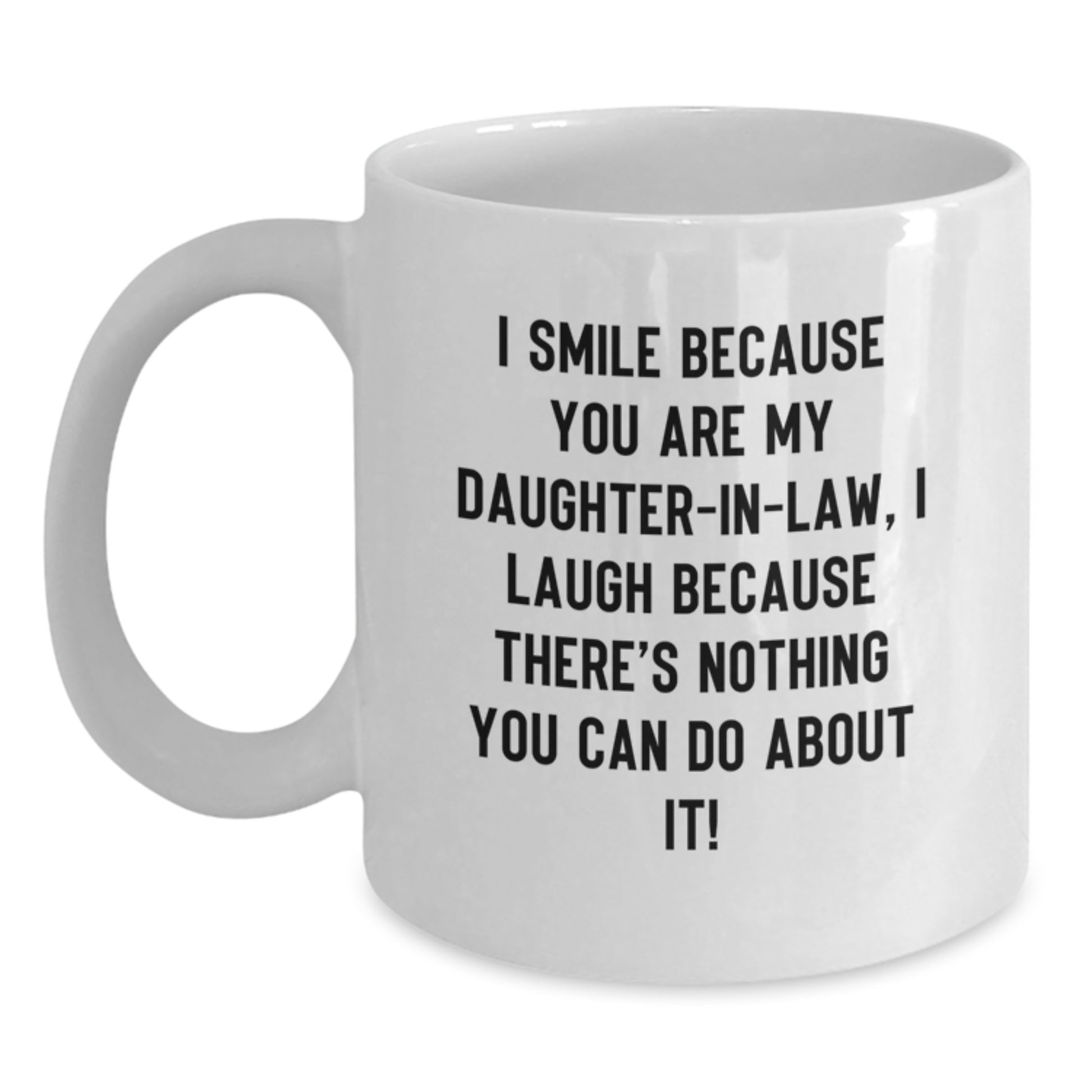 Birthday Gift for Her Daughter-in-Law White Coffee Mug Present - Main