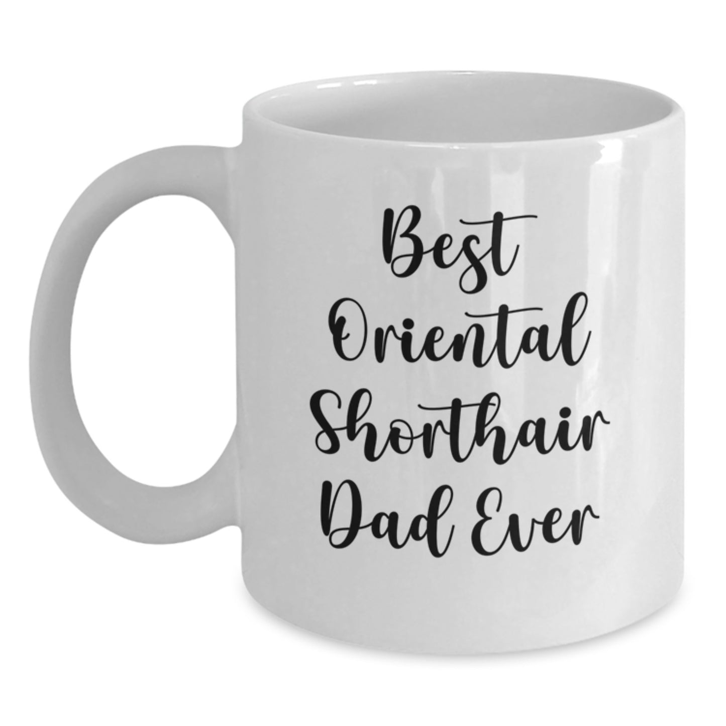 Funny Oriental Shorthair Cat Gifts for Dad, Valentine's Unique Presents from Men to Family - Main