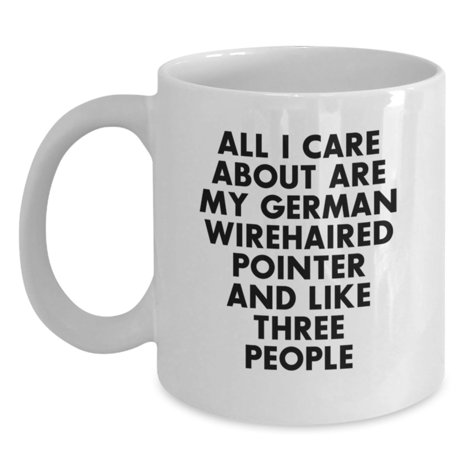 German Wirehaired Pointer Dog Lovers Funny Coffee Mug Gifts from Men, Women, Friends, Family for German Wirehaired Pointer Dog Enthusiasts Birthday Unique - Main