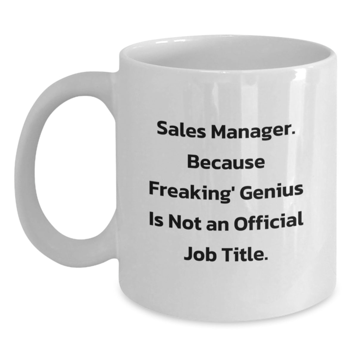 Christmas Gift for Her Sales Manager Present - A Playful Quote - Main