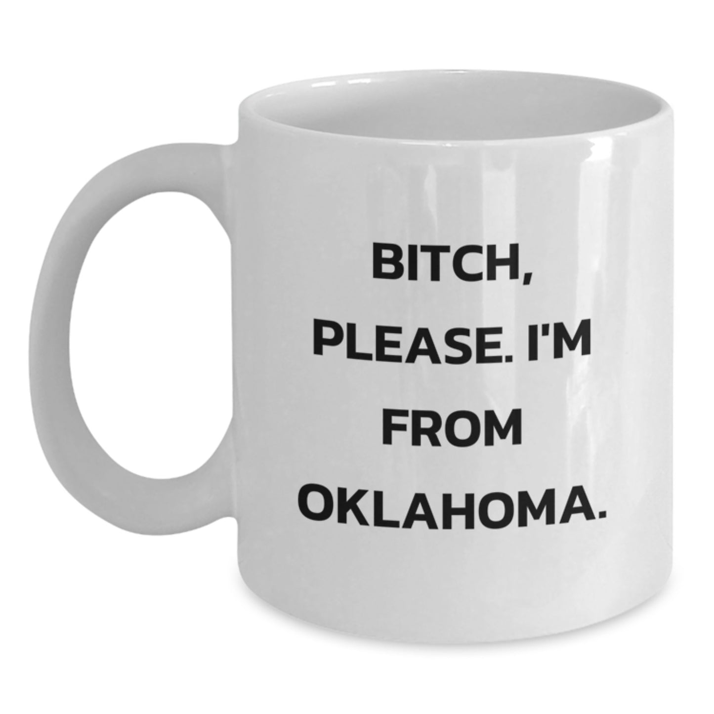 Funny Oklahoma White Coffee Mugs Gifts for Men Women Friends Coworkers Family from Oklahoma - Birthday Unique Gift Ideas - Main