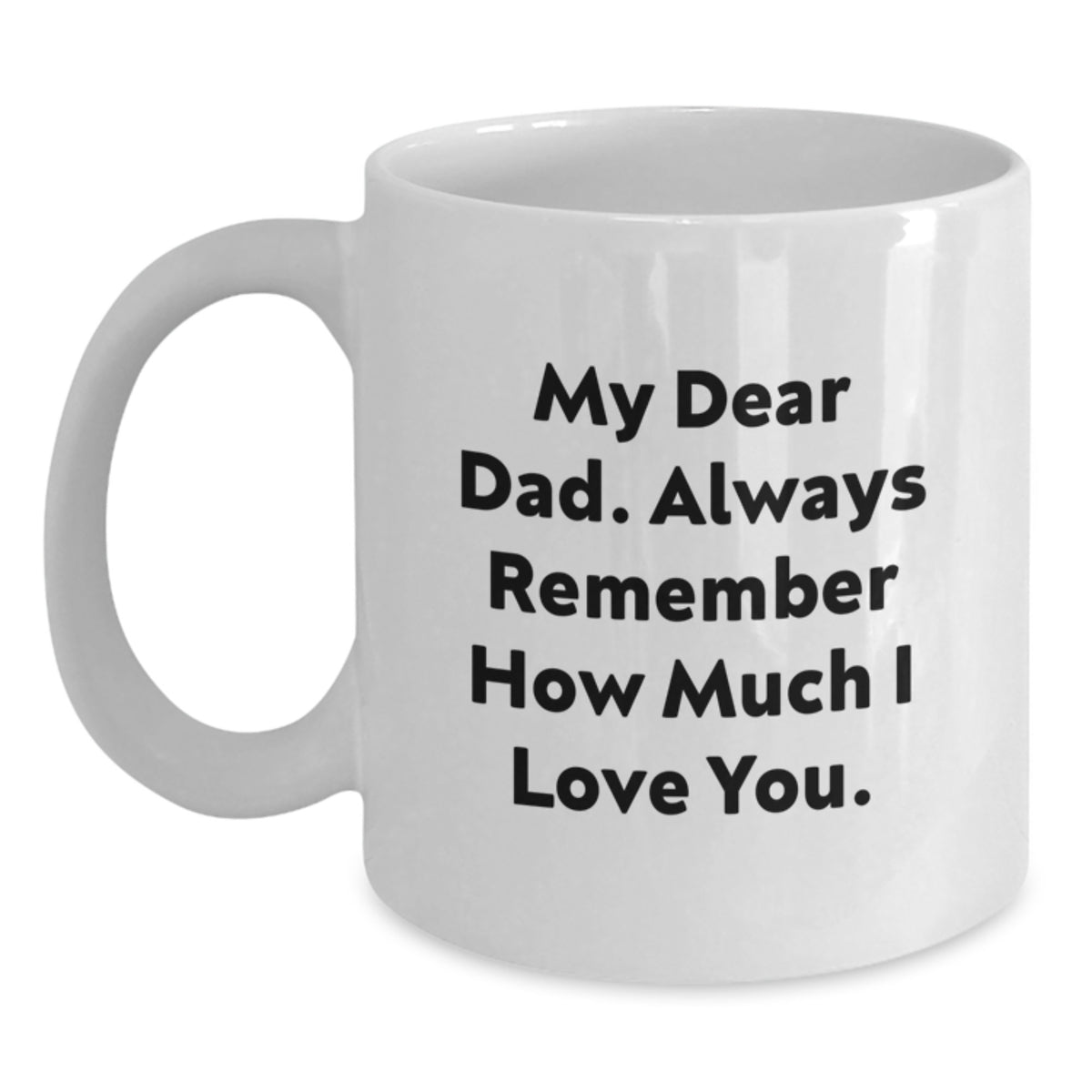 Dad Keepsake Mug for Him 15oz Ceramic Heartfelt Microwave Christmas Gift - Main