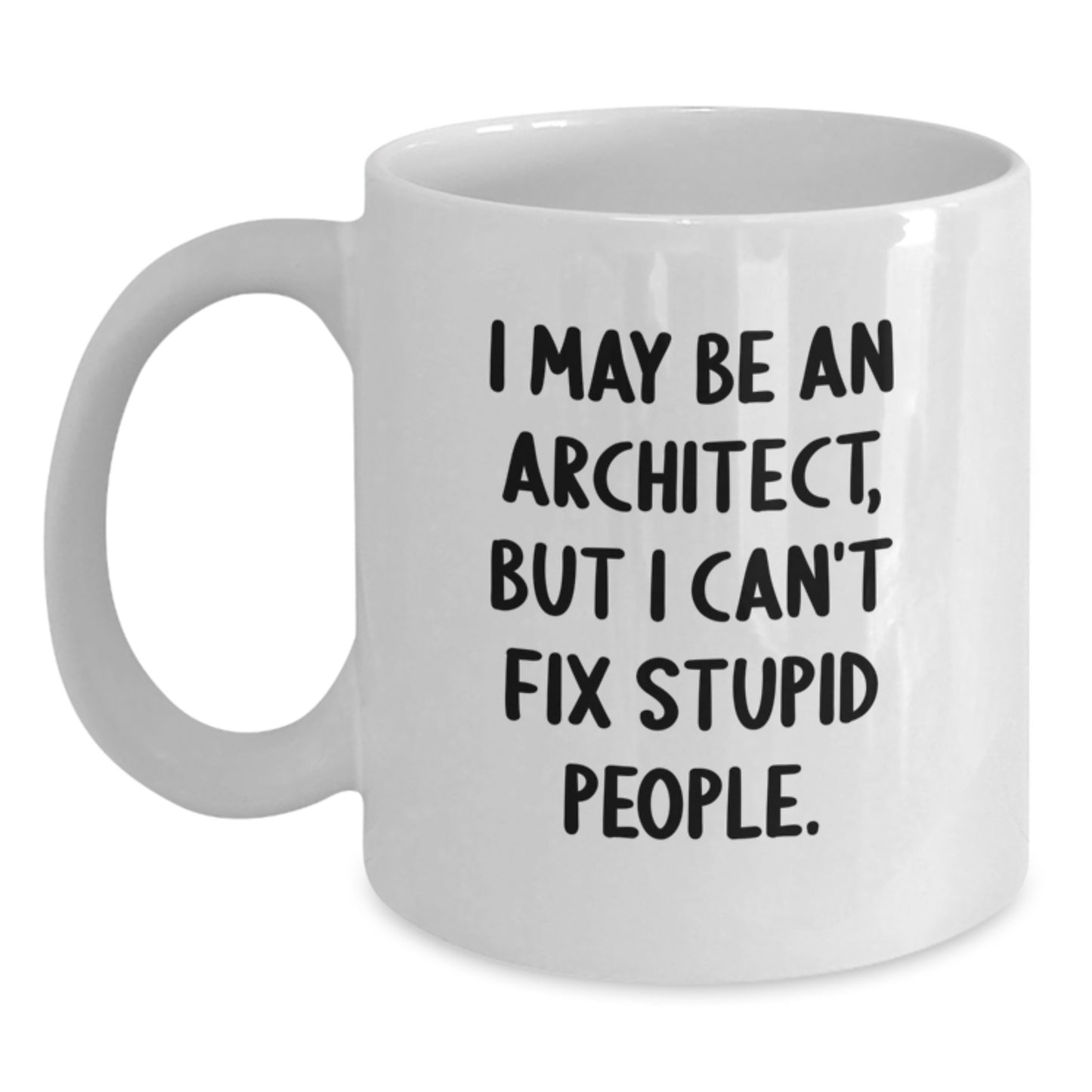 Architect Keepsake White Coffee Mug for Him Birthday Surprise Gift - Main