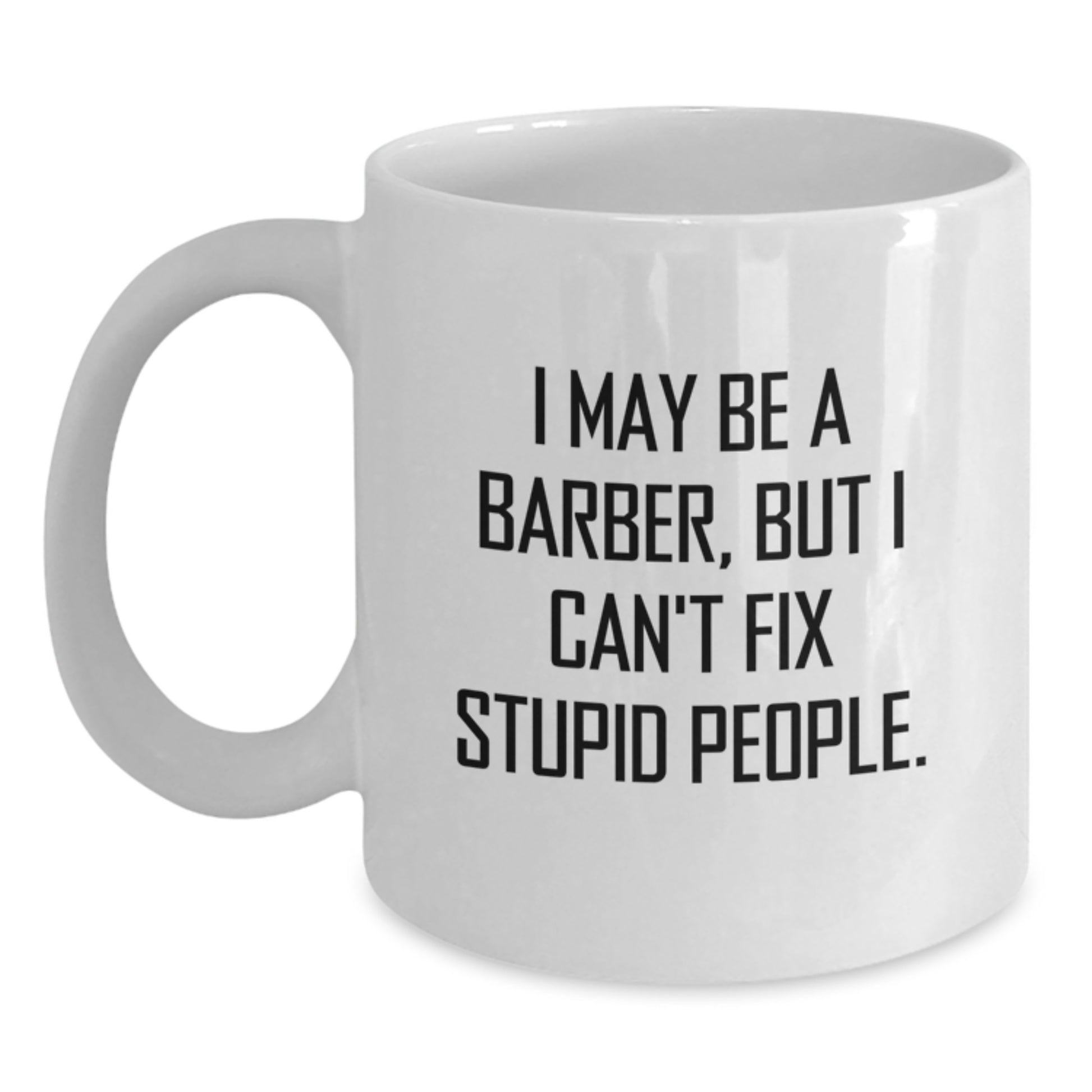 Favorite Barber White Coffee Mug for Kids Birthday Gift - Main
