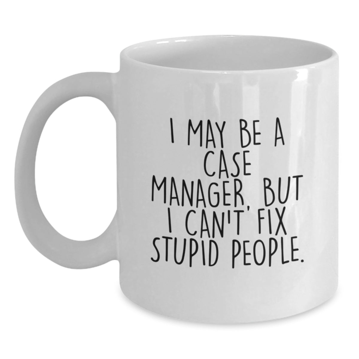 Case Manager Keepsake Mug for Him Birthday Gift White Ceramic 11oz - Main