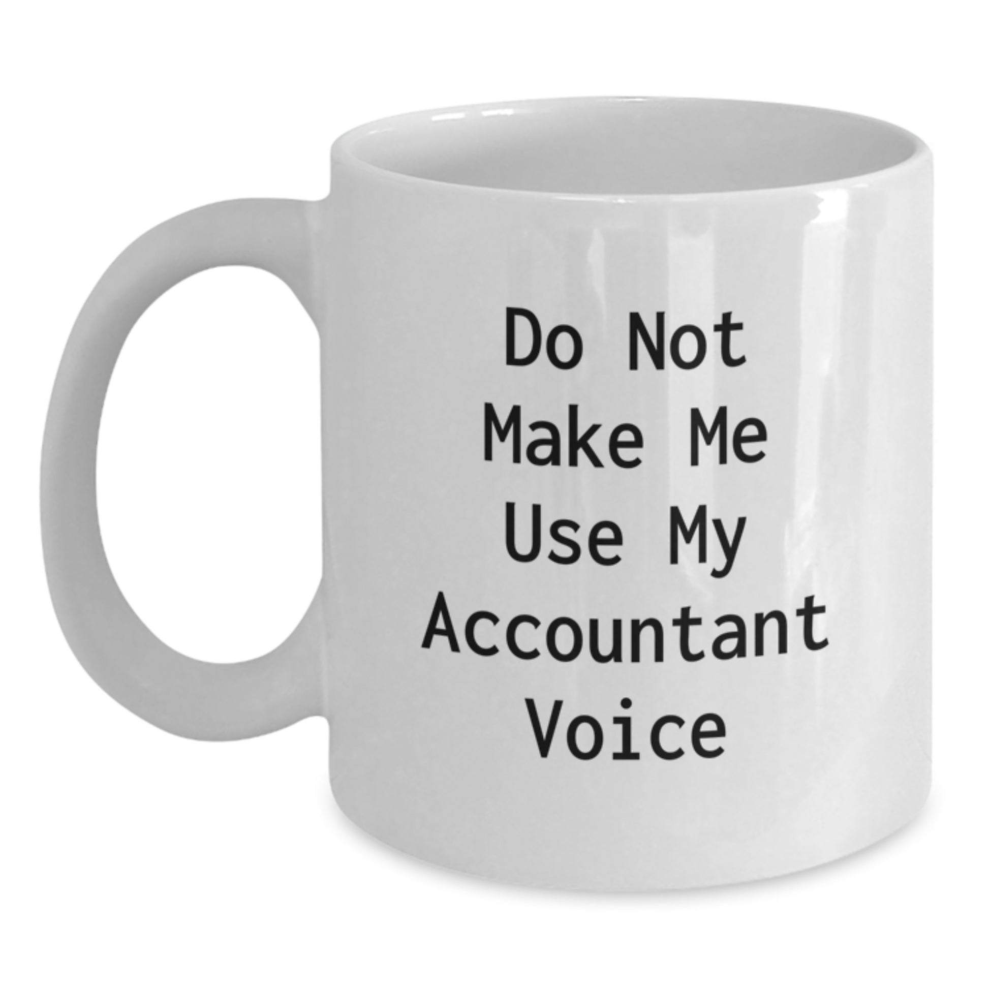 Accountant Keepsake White Coffee Mug for Him Birthday Gift Premium - Main