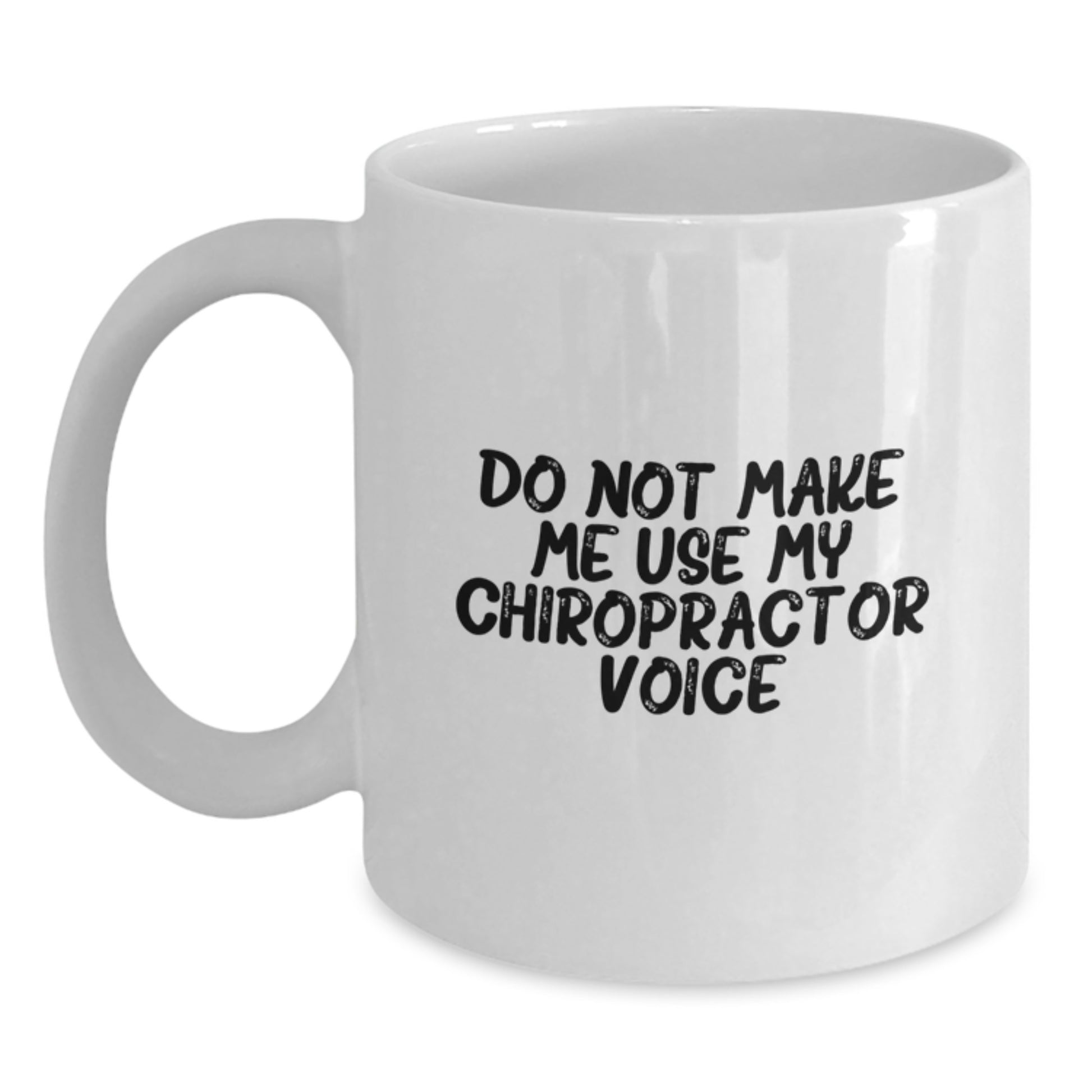 Chiropractor Keepsake Ceramic White Mug for Him Birthday Gift - Main
