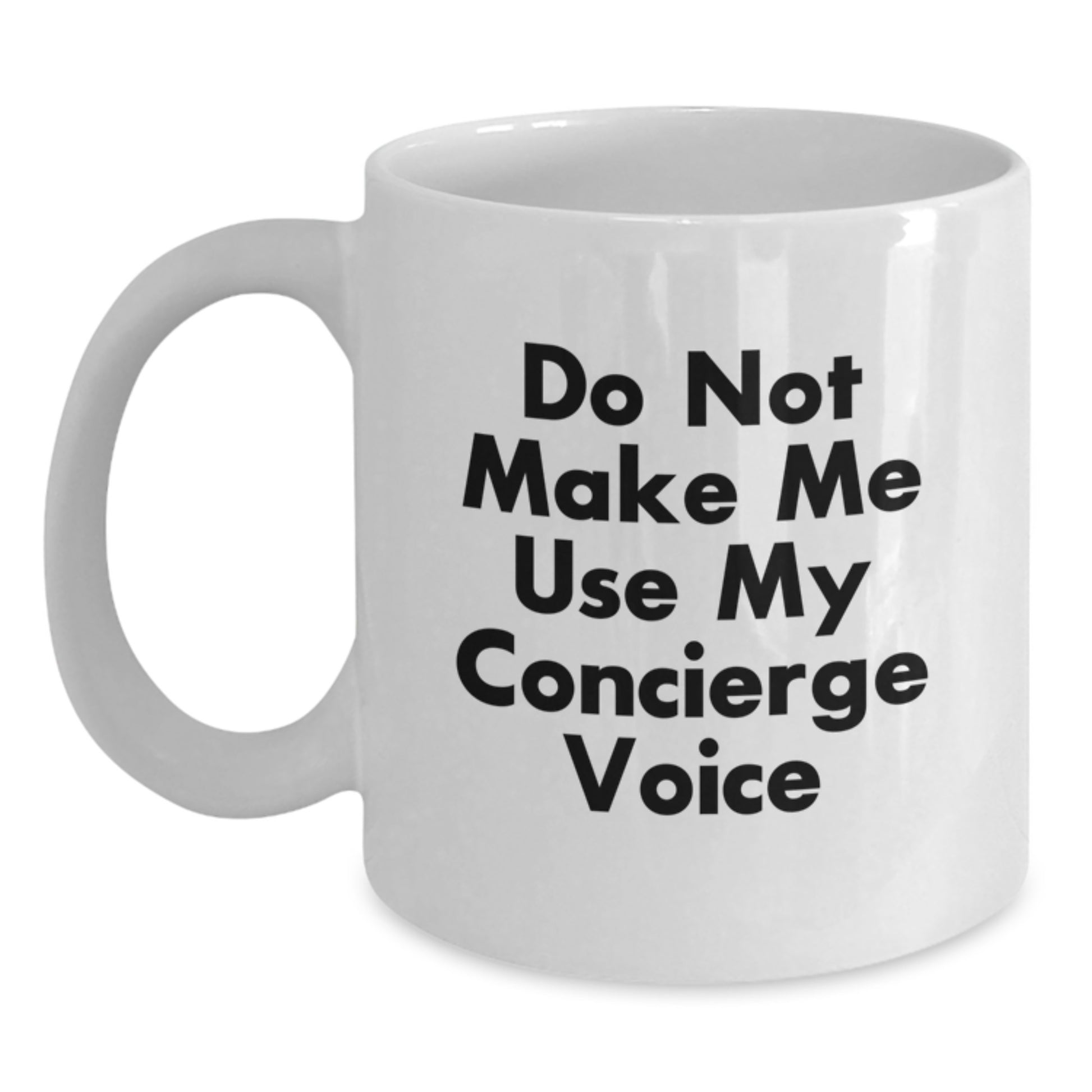 Cheeky Concierge Mug - Birthday Gift for Friends - Novelty Coffee Mug - Main