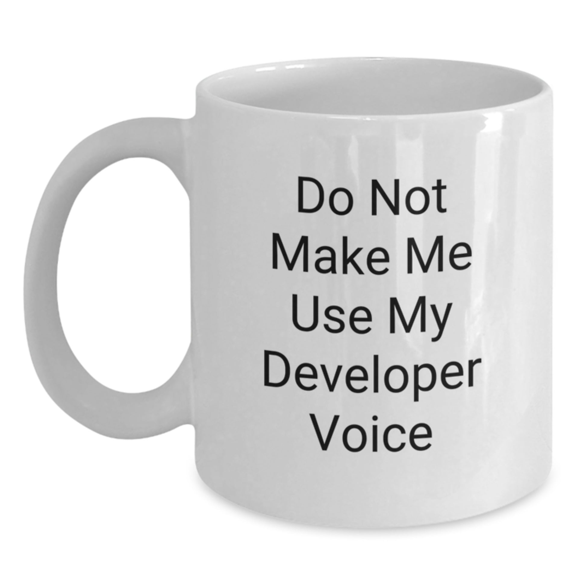 Developer Keepsake White Coffee Mug for Him Birthday Gift - Main