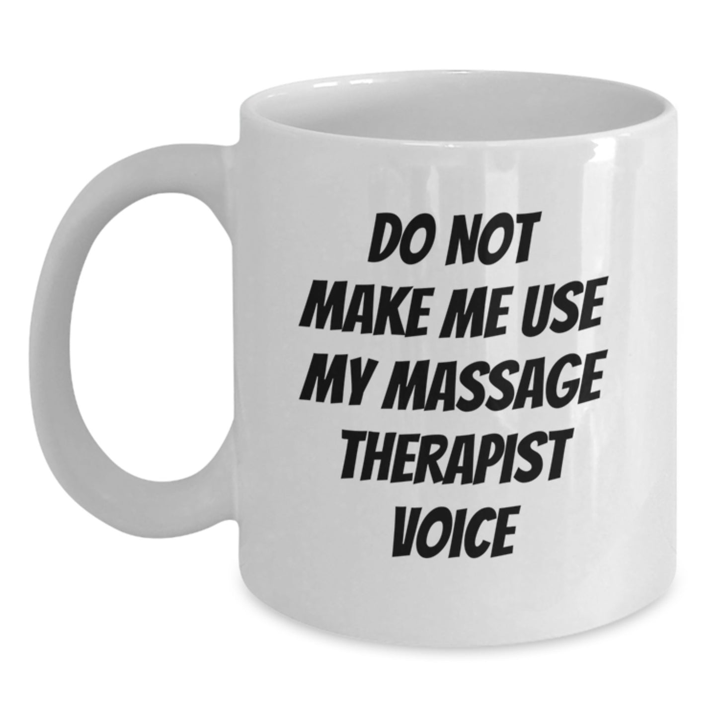 Massage Therapist Keepsake Mug for Him Birthday Gift White 11oz Ceramic - Main