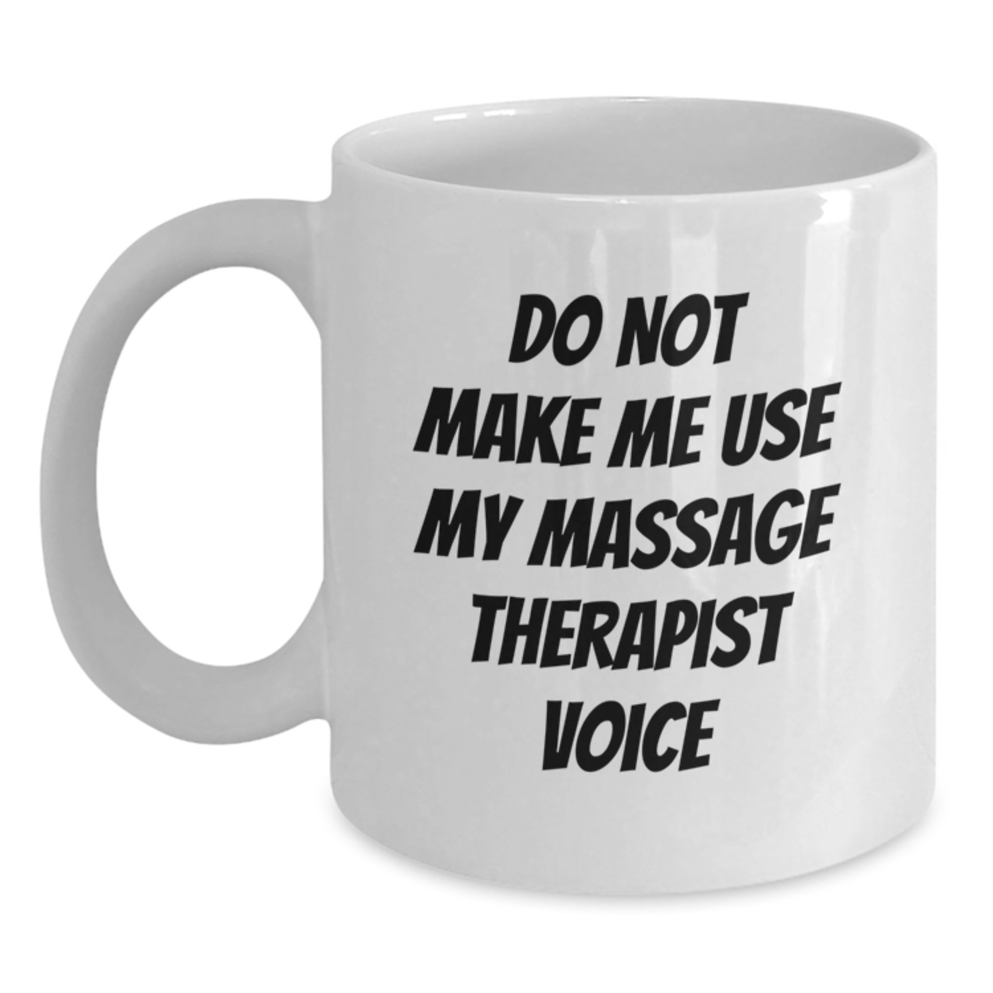 Massage Therapist Keepsake Mug for Him Birthday Gift White 11oz Ceramic - Main