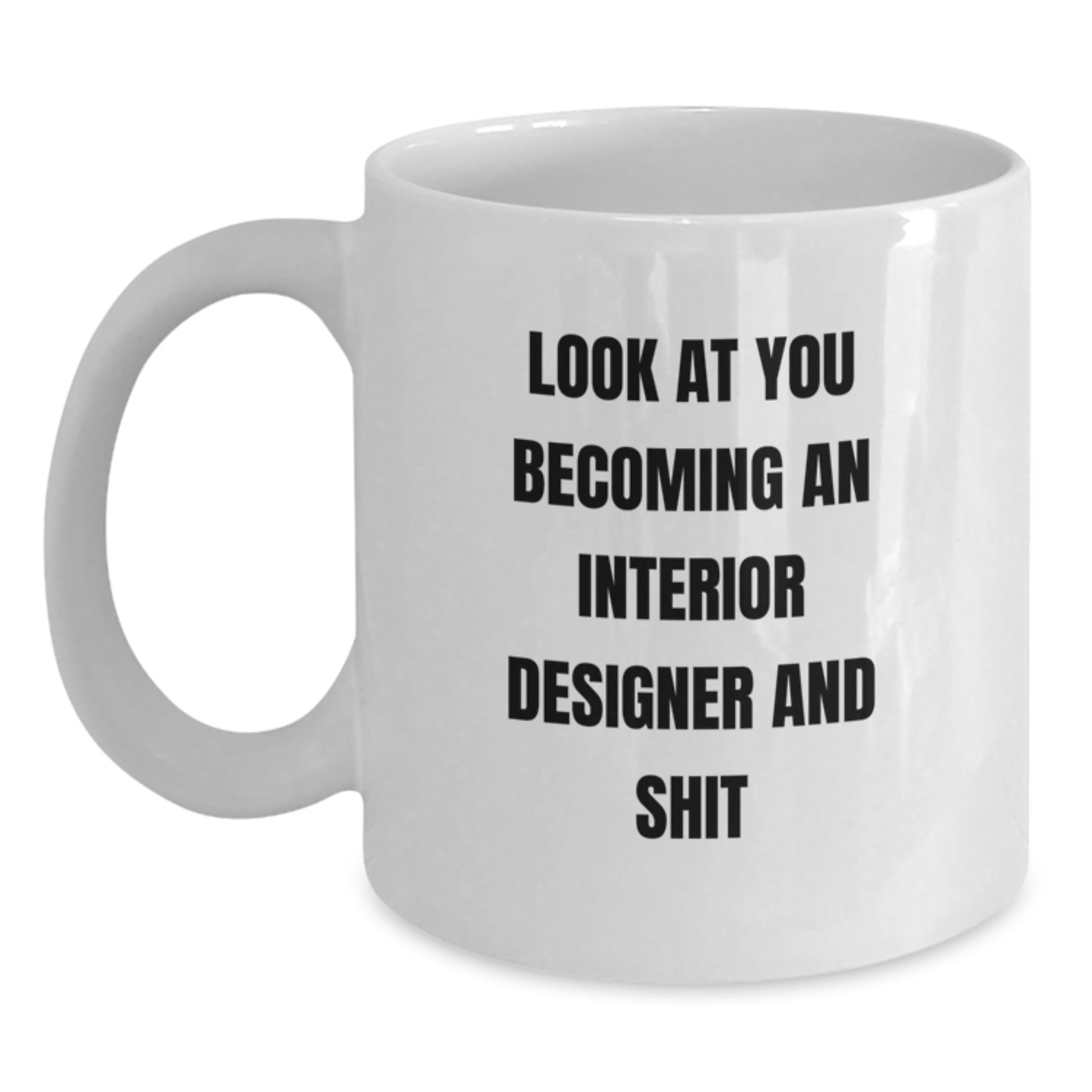 Interior Designer Keepsake Mug for Him Birthday Gift White 15oz Ceramic - Main
