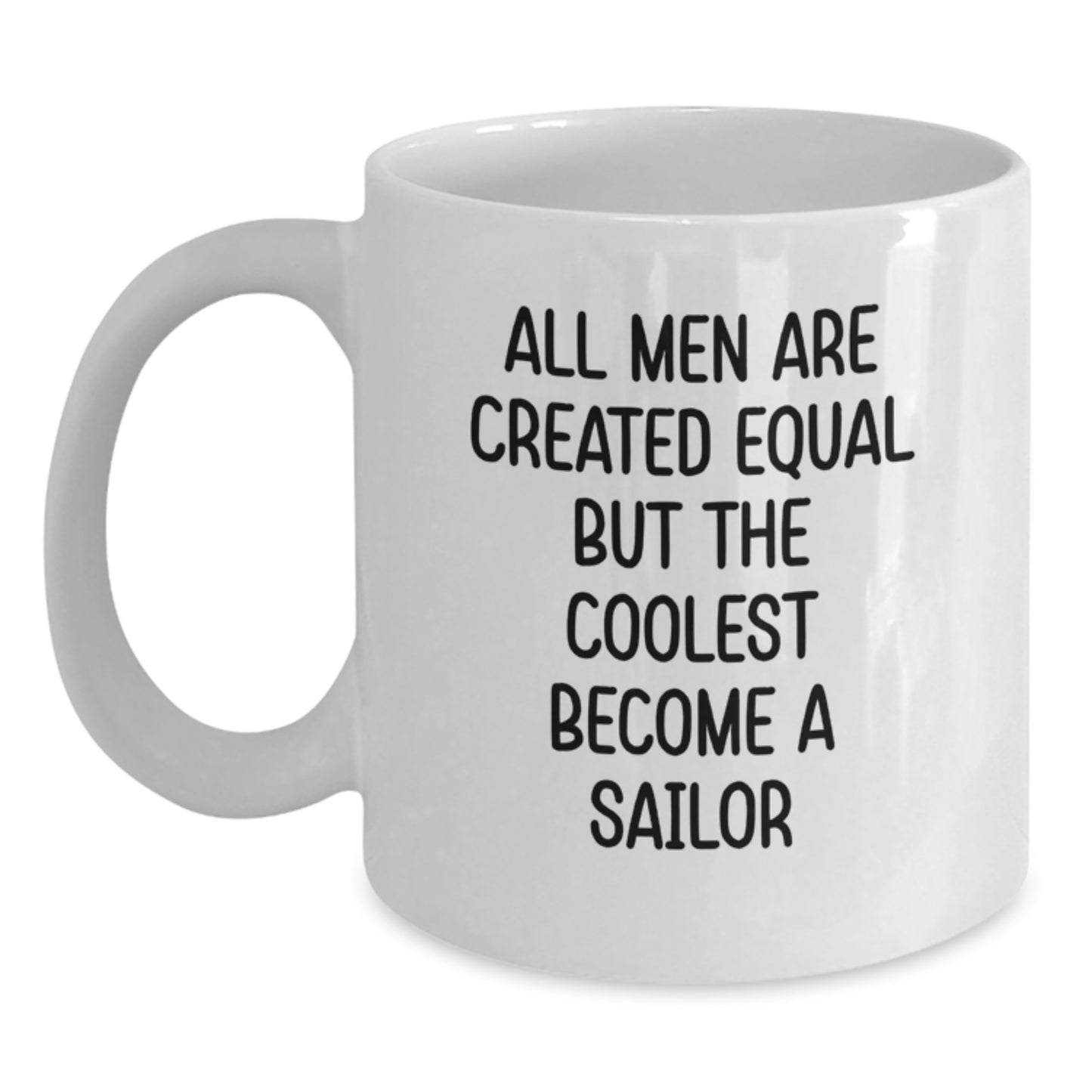 Birthday Gift Sailor Keepsake White Coffee Mug for Her – 11oz Ceramic - Main