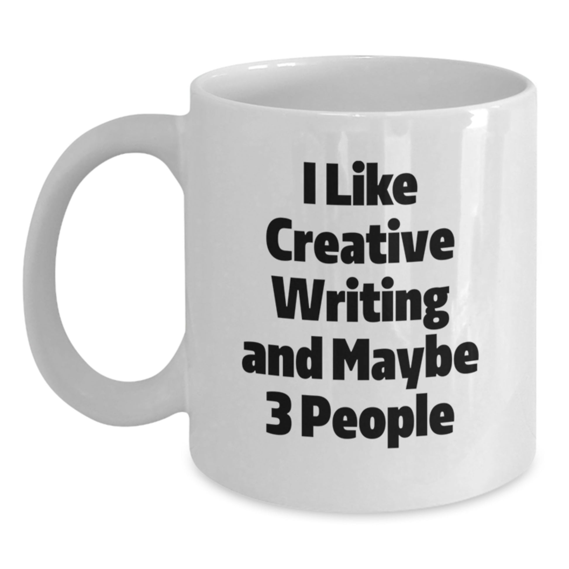 Creative Writing Keepsake Ceramic White Mug for Him Birthday Gift - Main