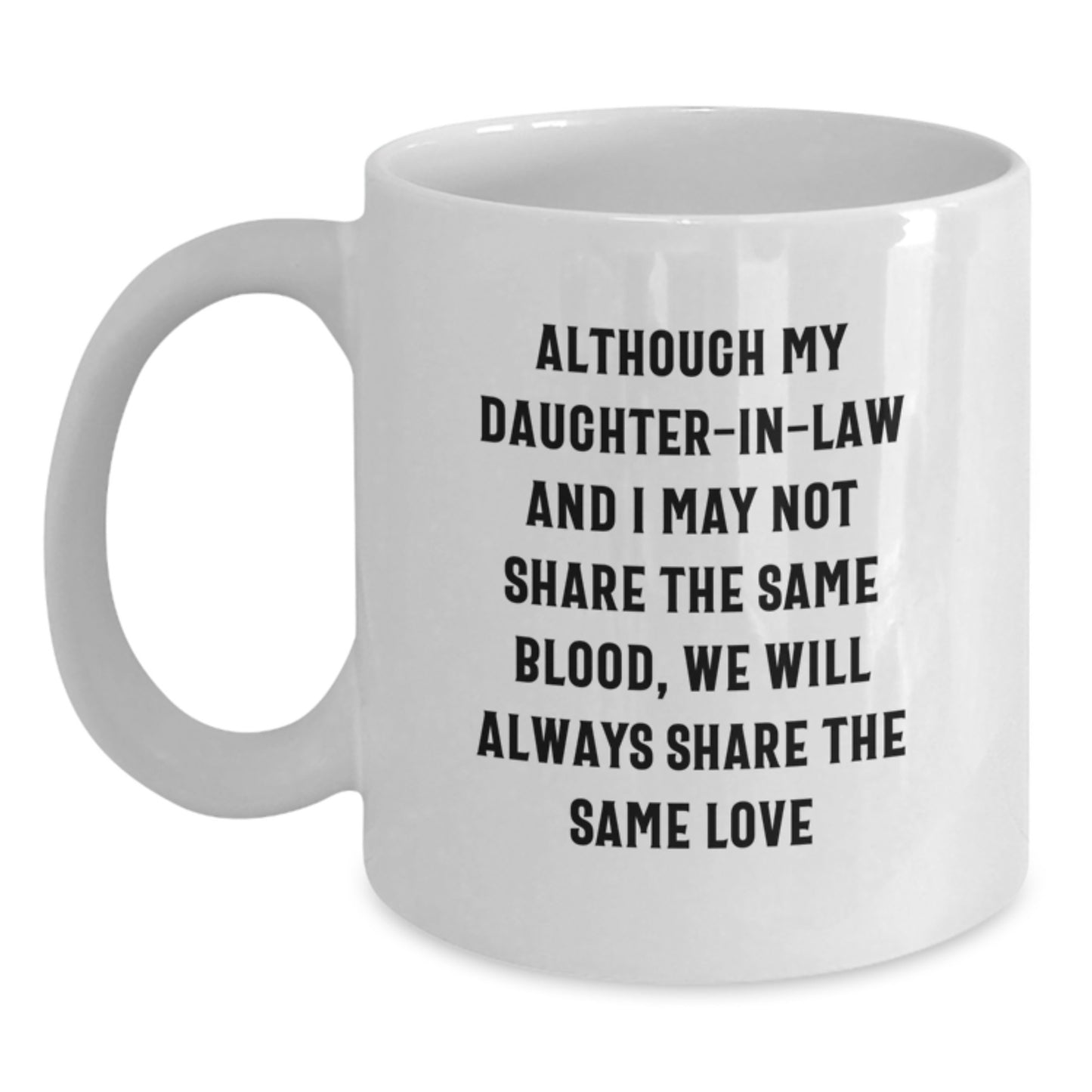 Daughter-in-law Keepsake White Coffee Mug Birthday Gift - Main