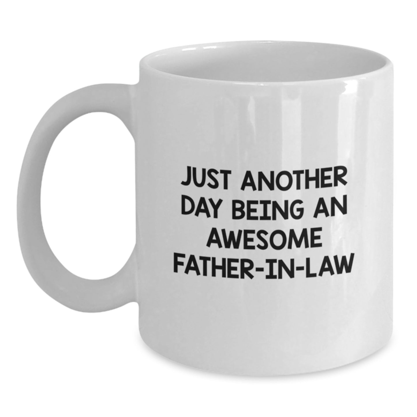 Father-in-law Keepsake White Coffee Mug Birthday Gift - Main