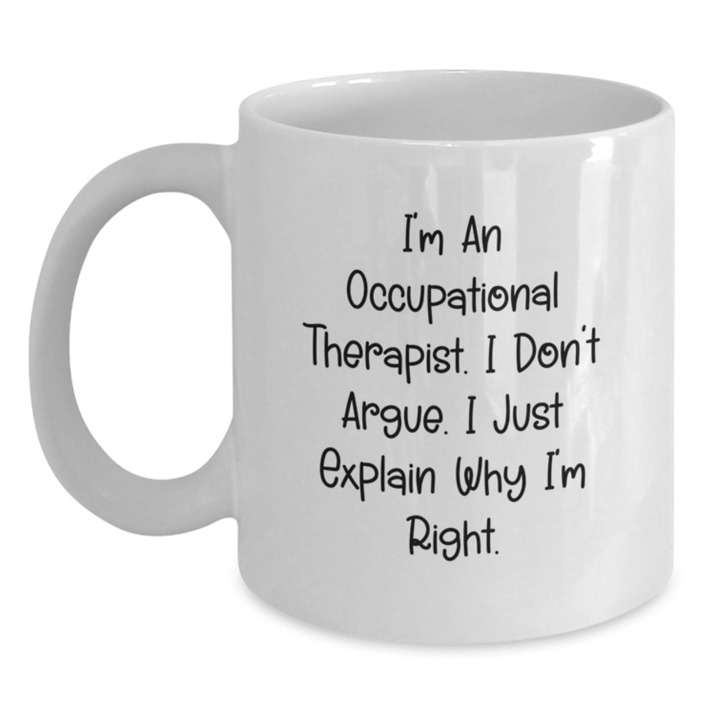 Occupational Therapist Keepsake White Coffee Mug for Him Birthday Gift - Main