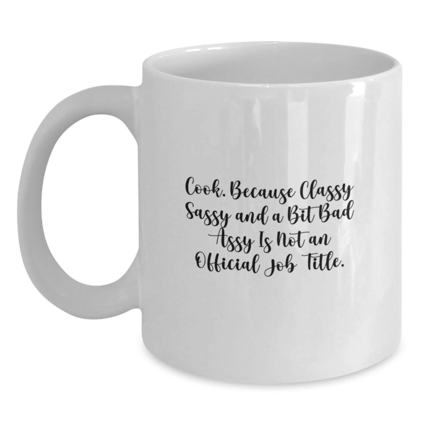 Cook White Coffee Mug Surprise Keepsake Birthday Gift for Him - Main