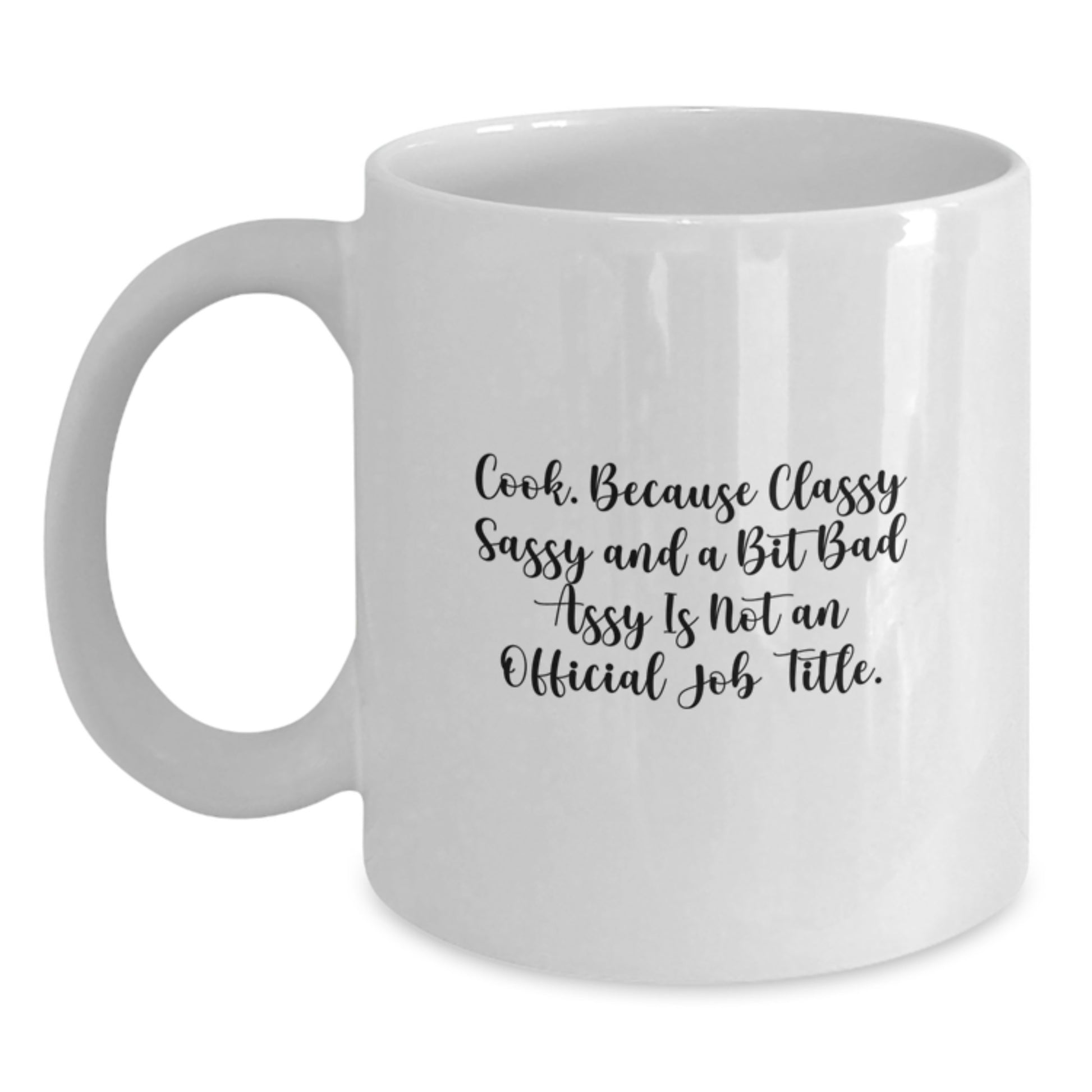 Cook White Coffee Mug Surprise Keepsake Birthday Gift for Him - Main