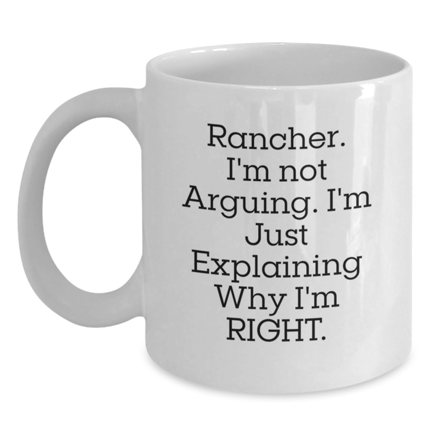 For Him Rancher Keepsake White Coffee Mug Birthday Surprise Gift - Main