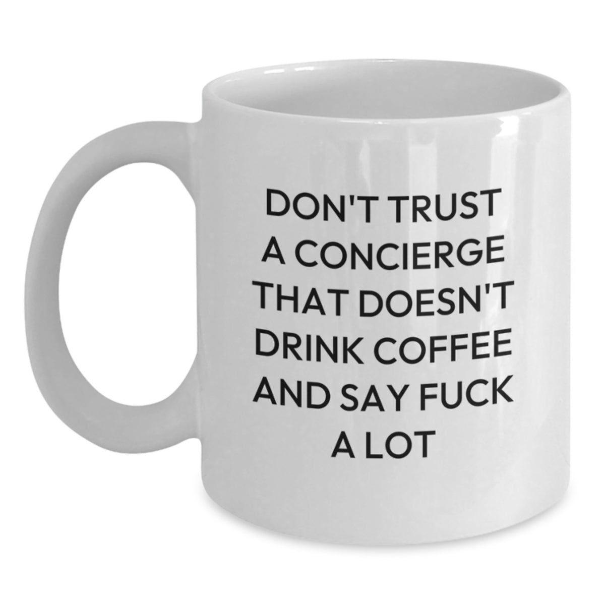 Sassy Concierge Mug Novelty Birthday Gift for Friends - Main