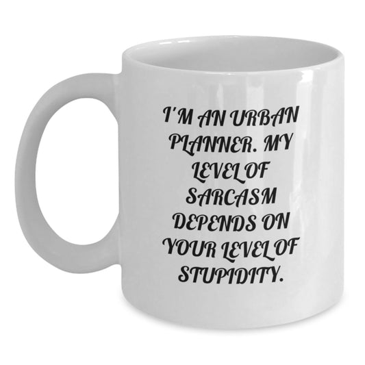 Funny Urban Planner Gifts from Friends - I'm An Urban Planner - White Coffee Mug, Perfect for Graduation Unique Gifts for Urban Planners, Men, Women, Coworkers, Family - Main