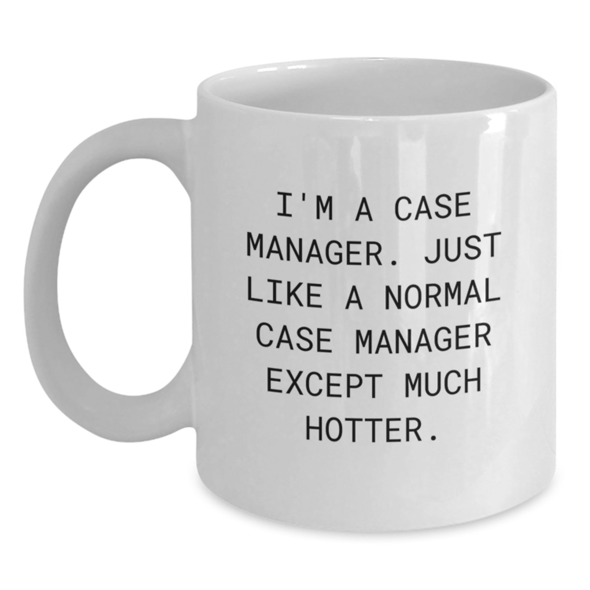 Case Manager Hotter Mug Keepsake Birthday Gift for Him - Main