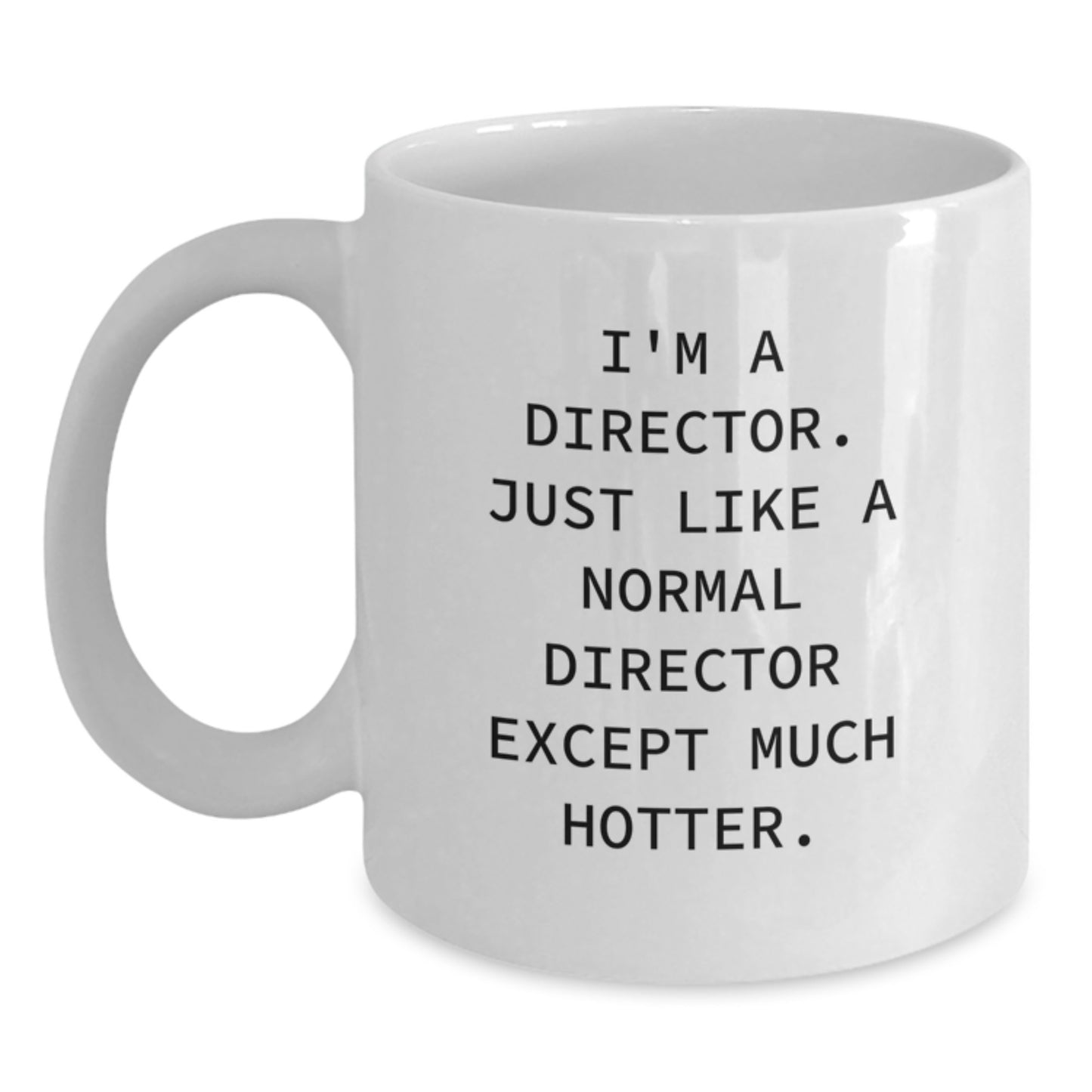 Birthday Gift for Her Director White Coffee Mug Ceramic Present - Main